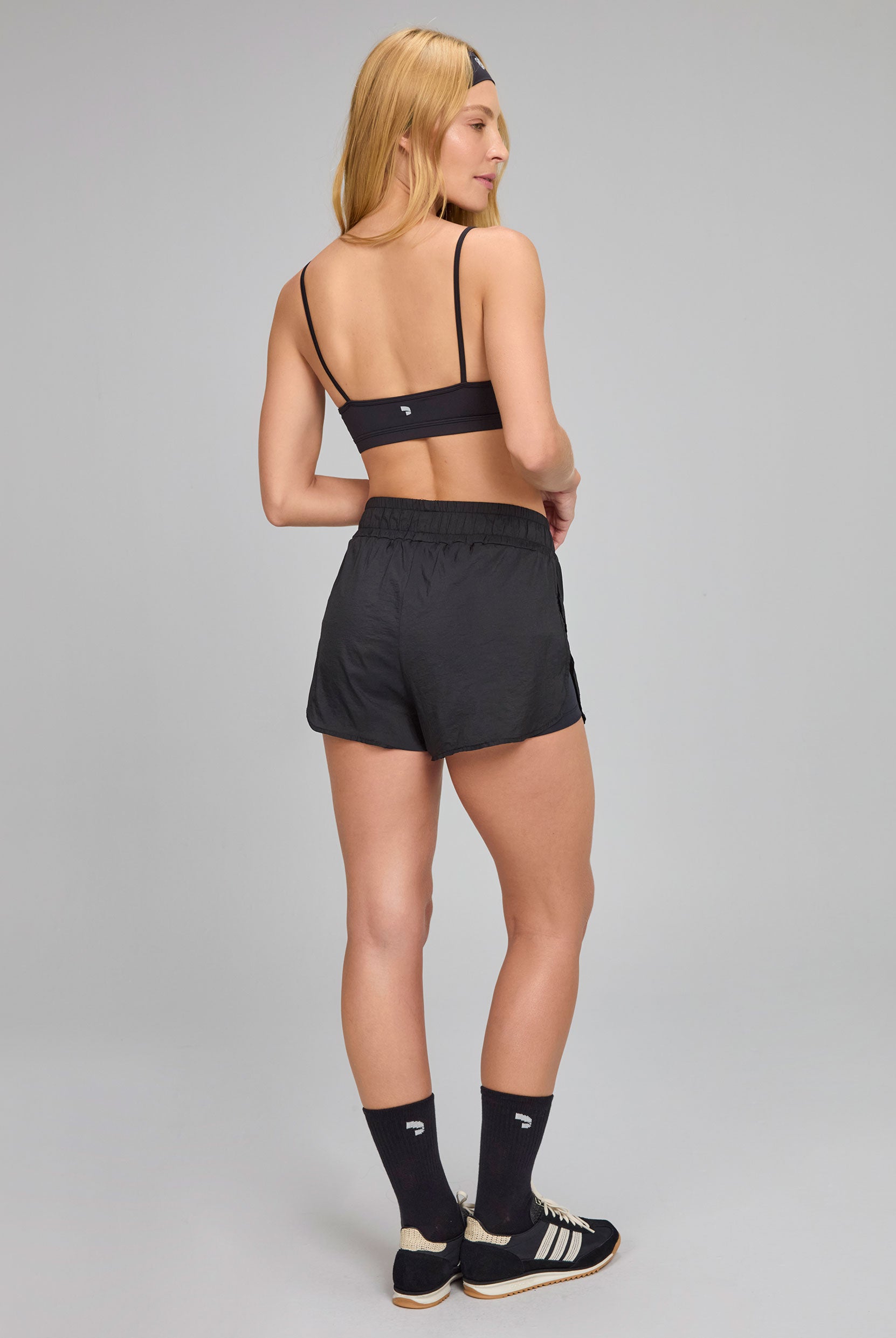 Eternal Overlap Shorts with Side Opening
