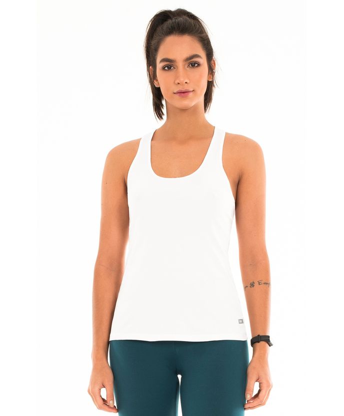 Alto Giro Skin Fit Elongated Thin Swimmer's Tank Top