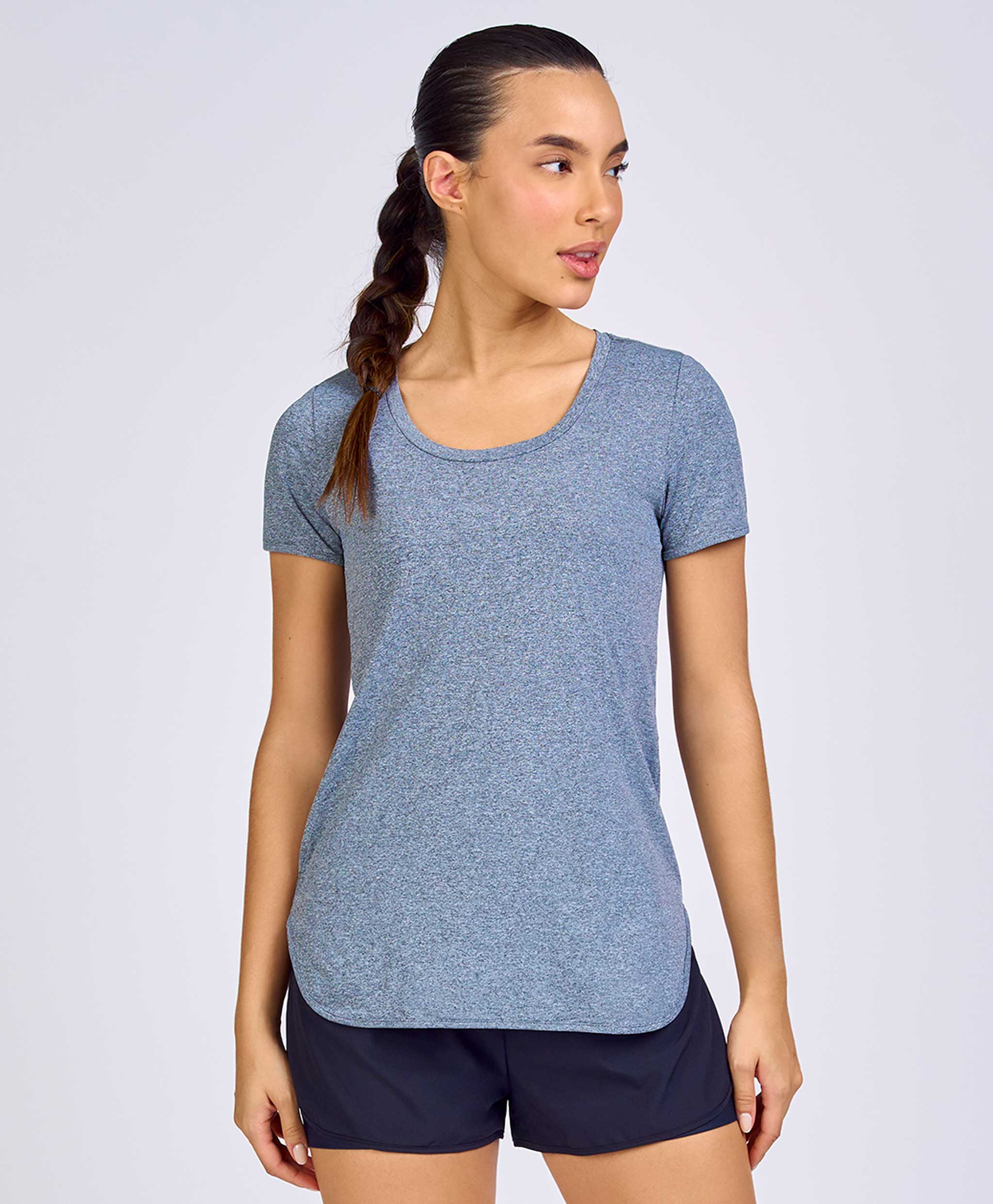 Alto Giro Skin Fit Elongated T-Shirt