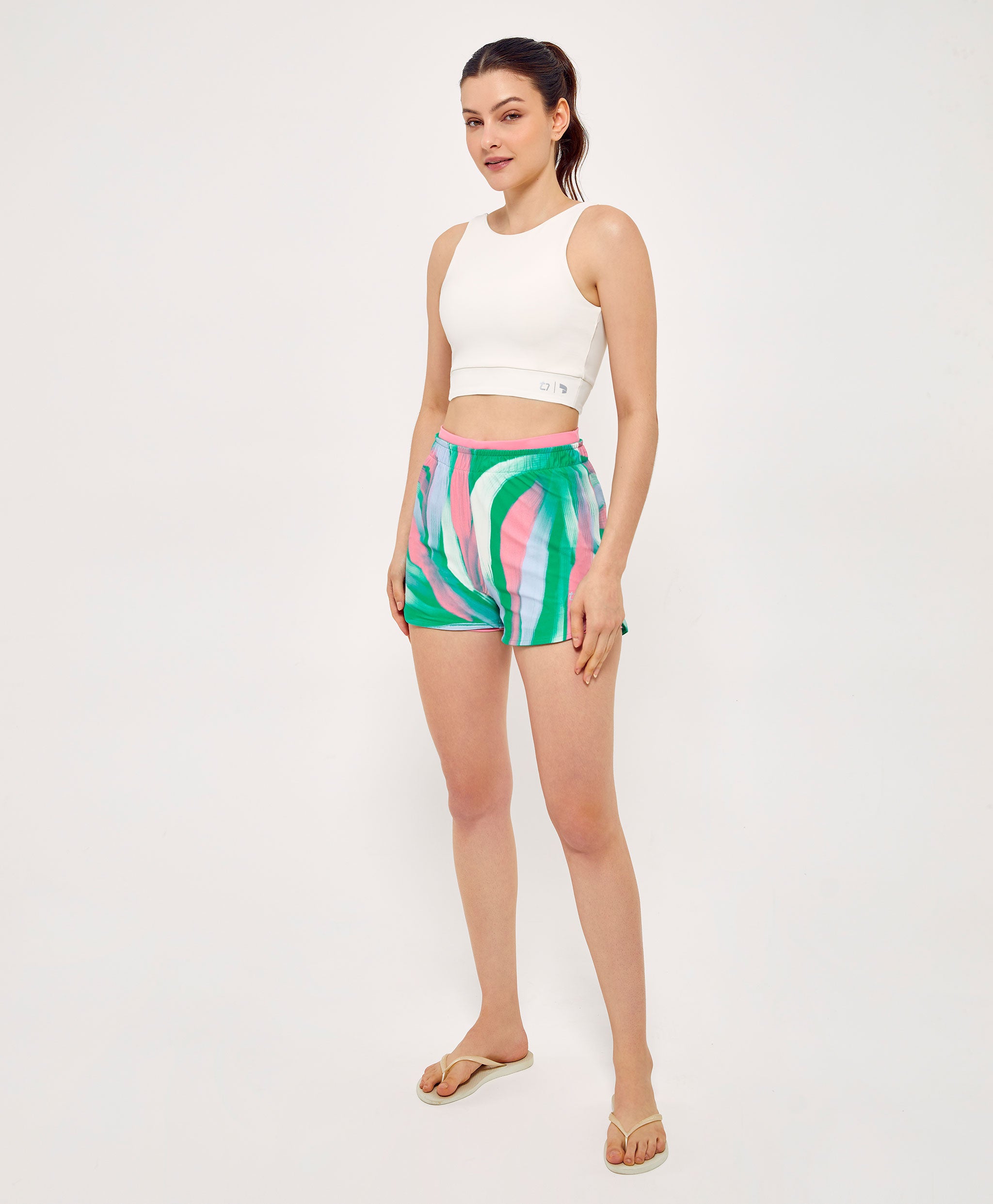 3-in-1 Shorts Alto Giro E Thassia Naves