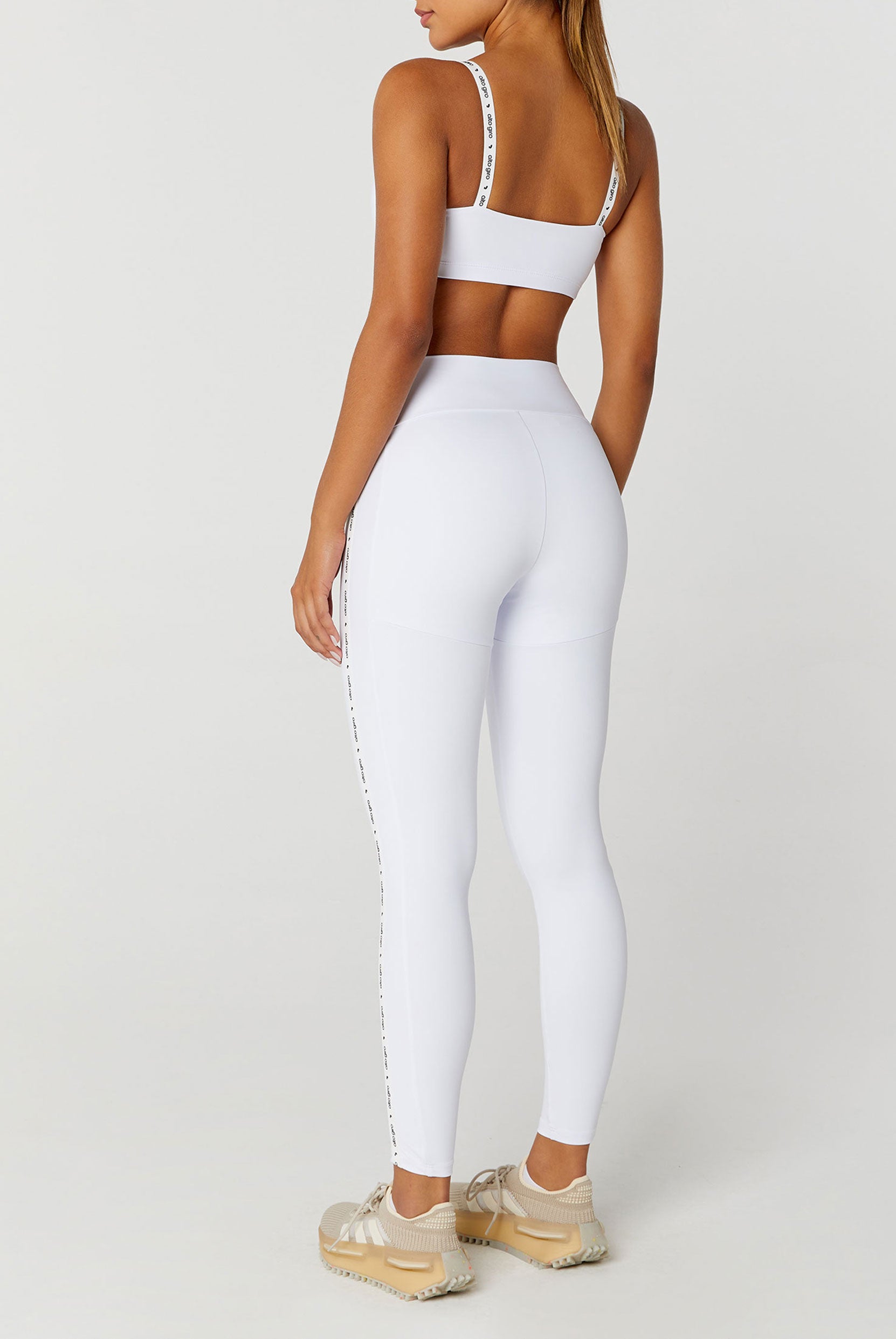 Legging Elástico Personalizado Alto Giro