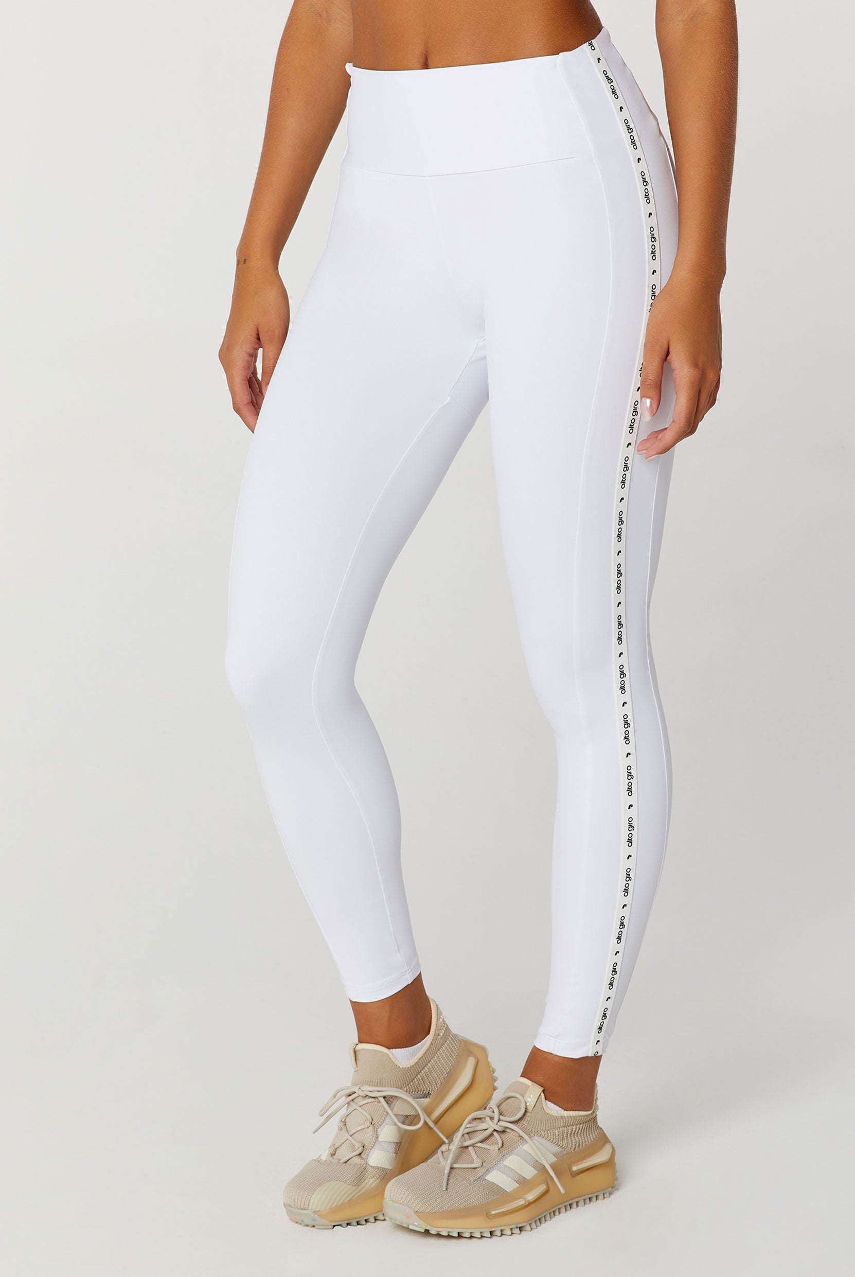 Legging Elástico Personalizado Alto Giro