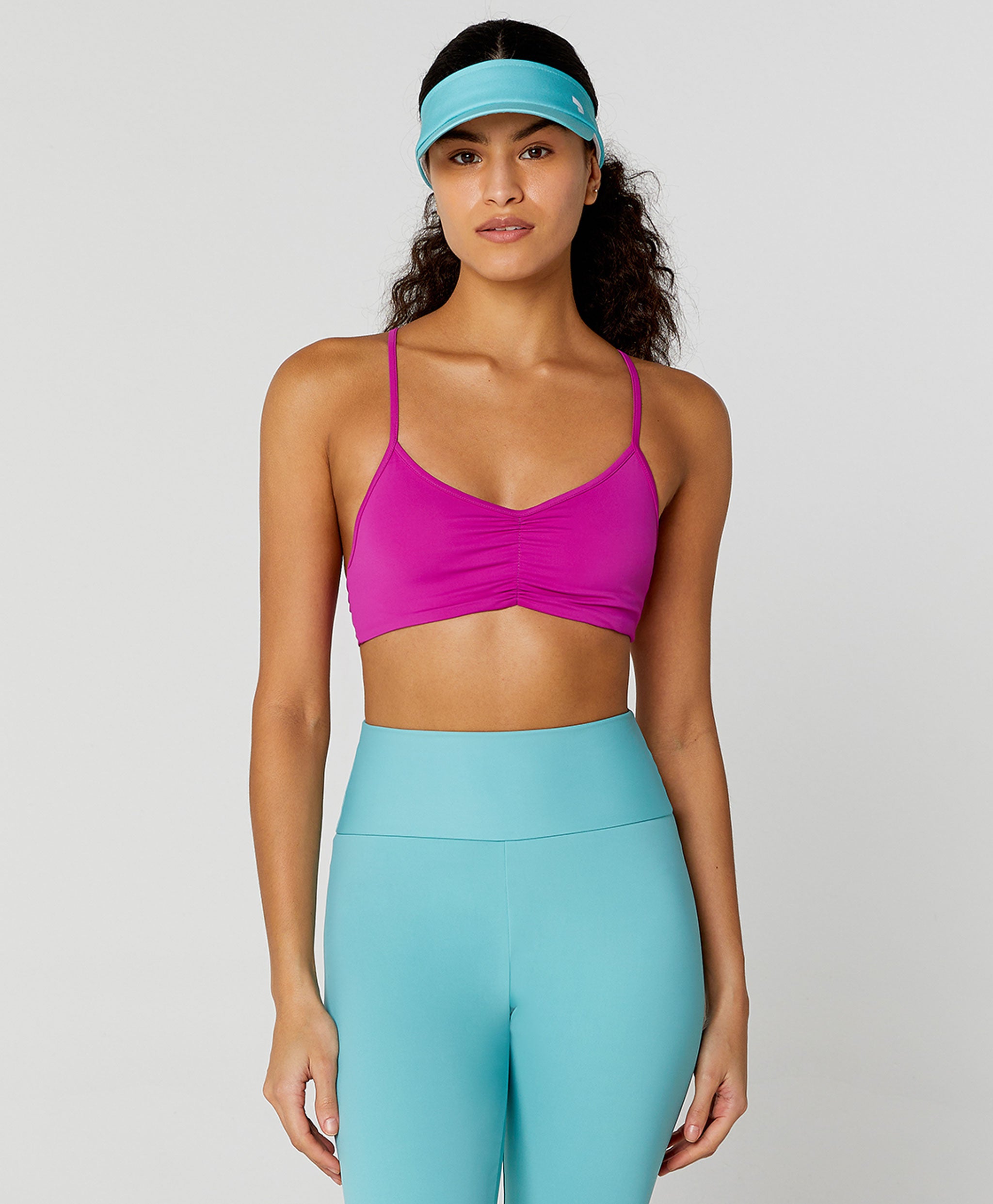 Eternal Criss-Cross Ruched Top
