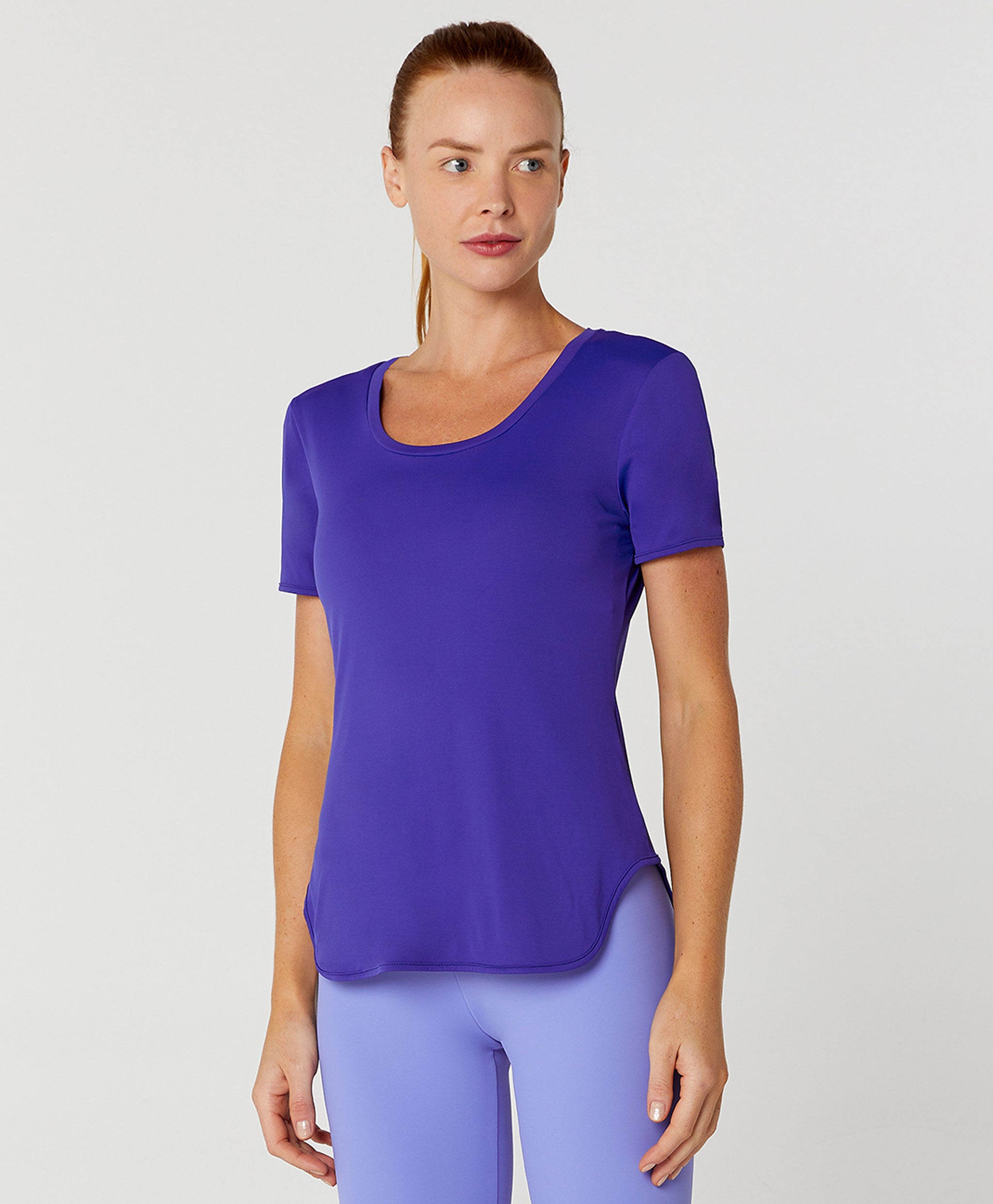 Eterna Elongated Round Neck T-Shirt