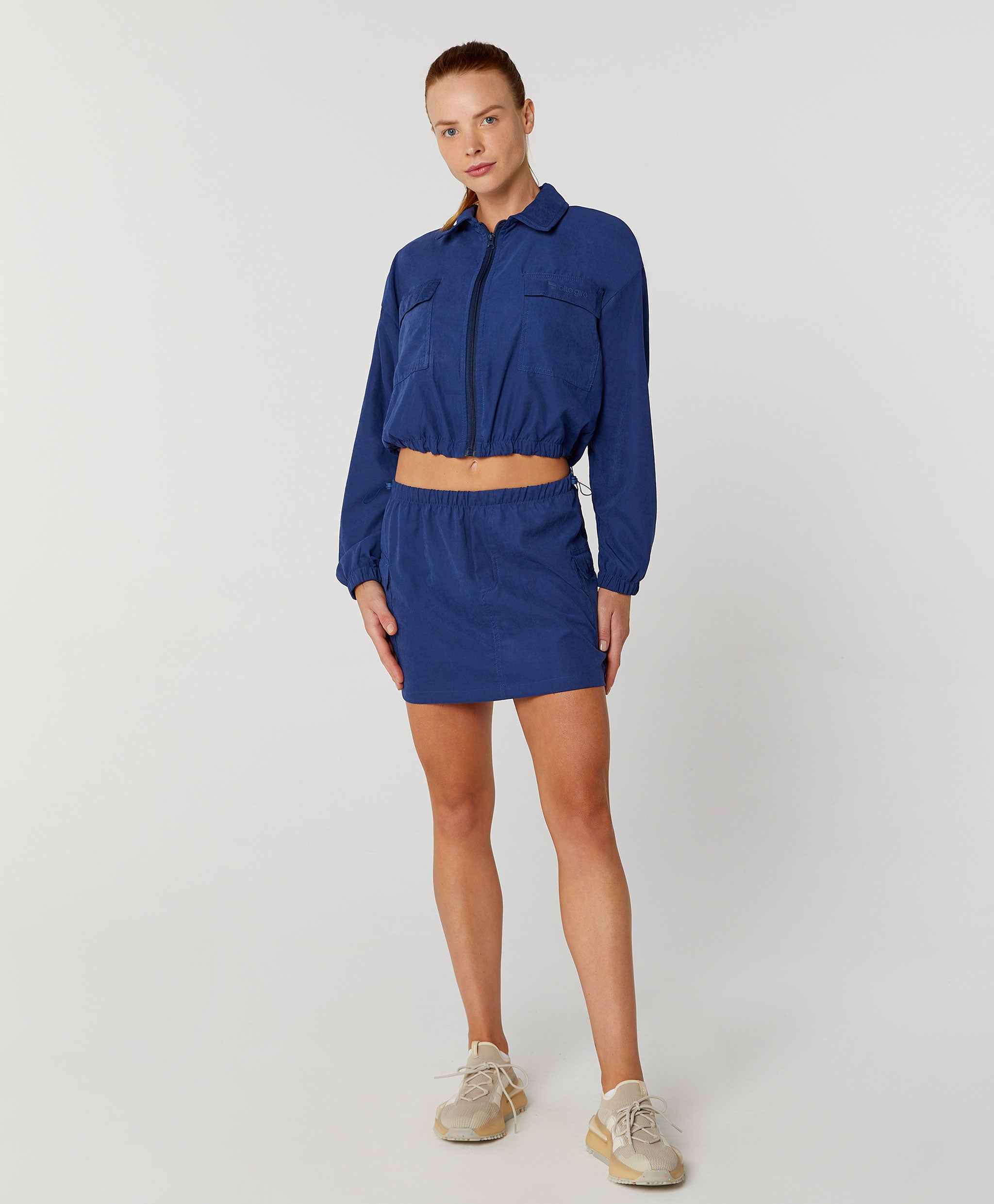 Side Pockets Skirt