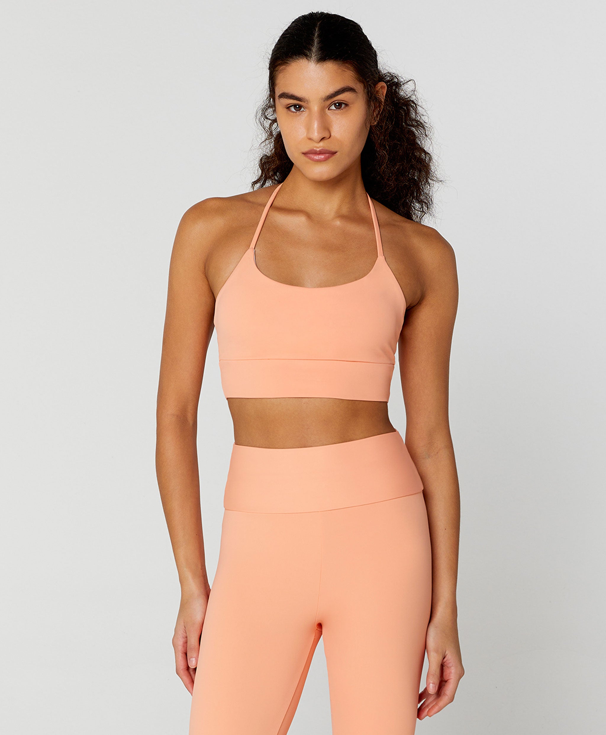 Thin Strap Top with Wide Flex Waistband