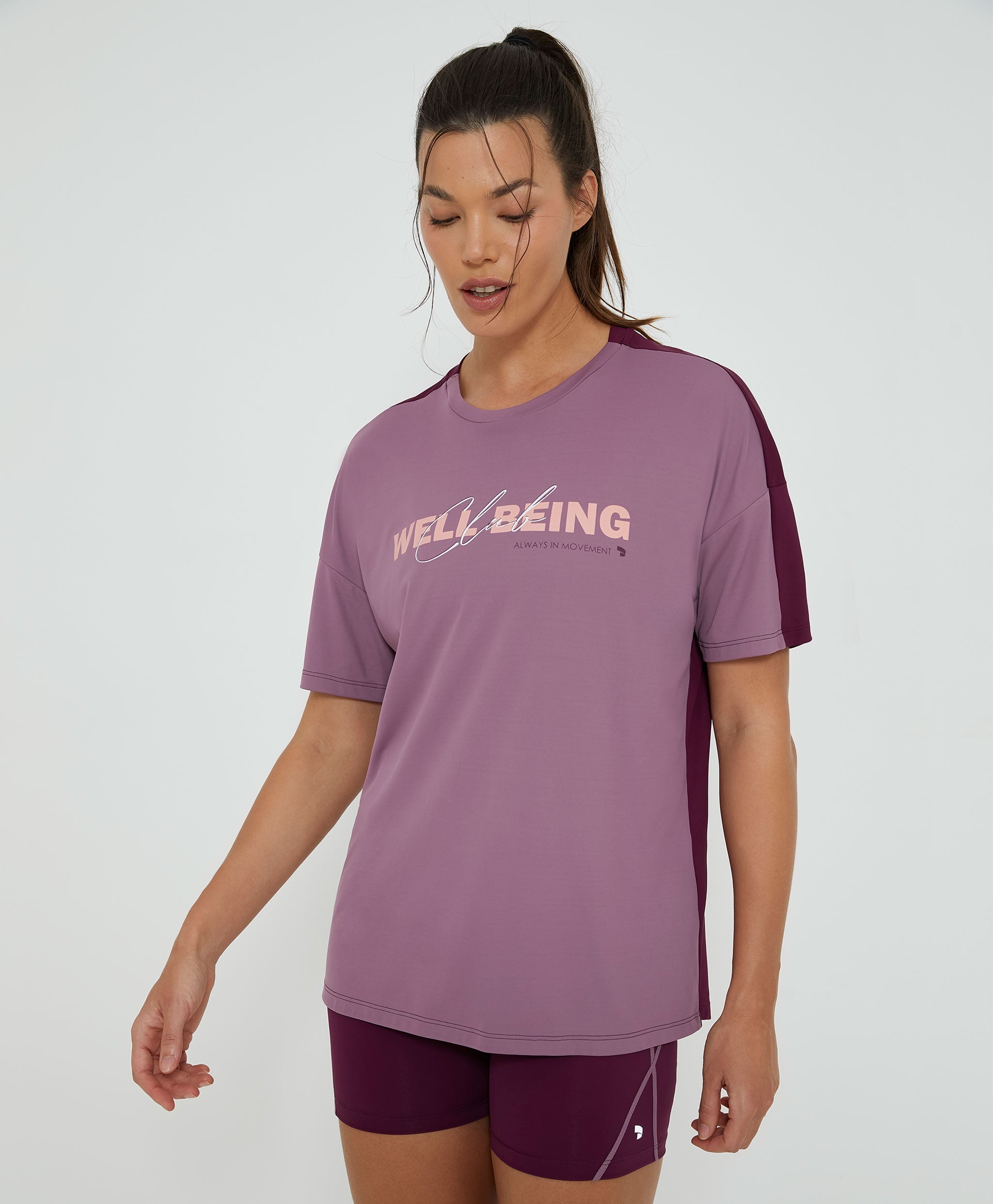 T-Shirt Oversized Bicolor C/Est — foto 3
