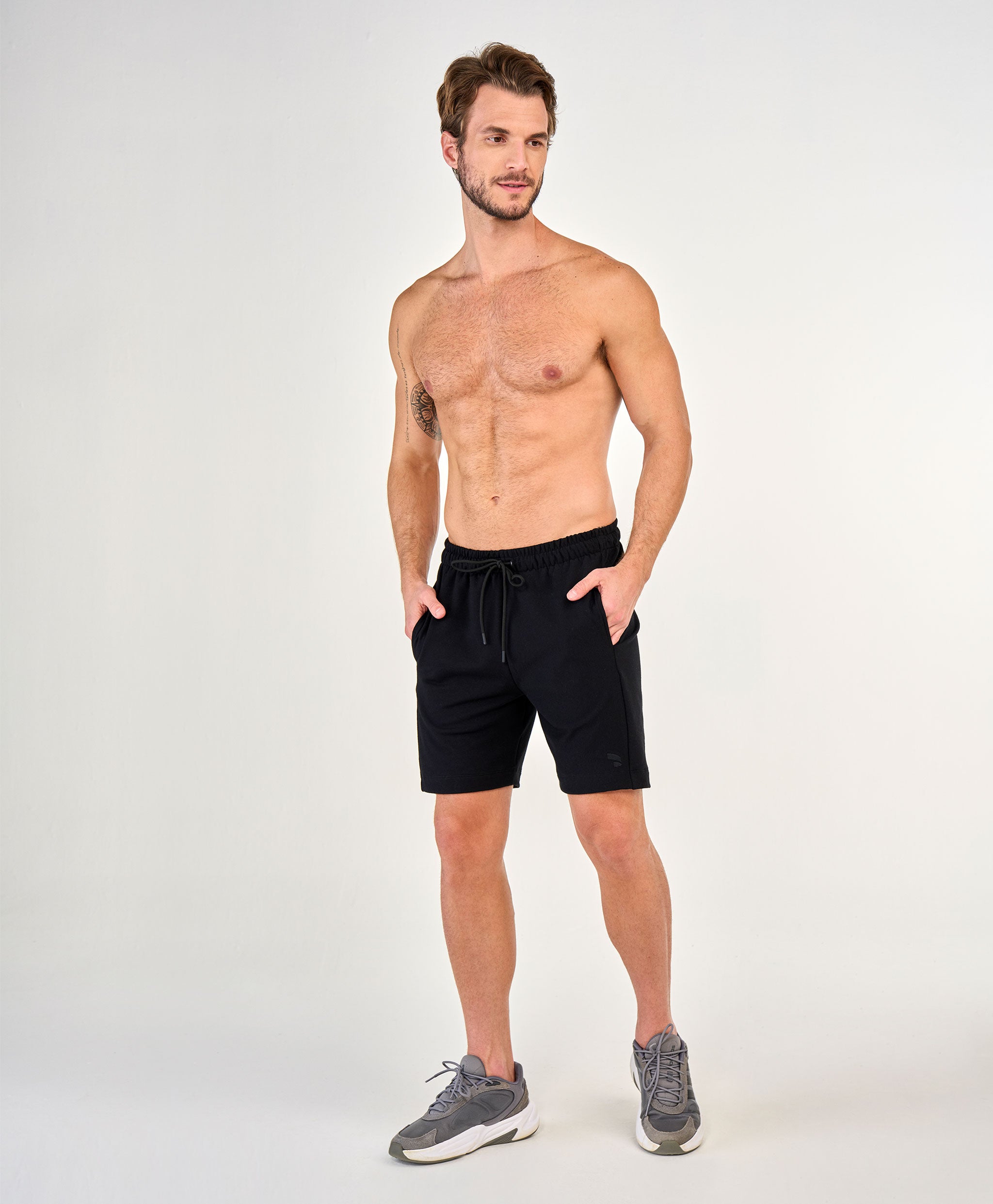 Casual Bermuda Shorts with Pockets