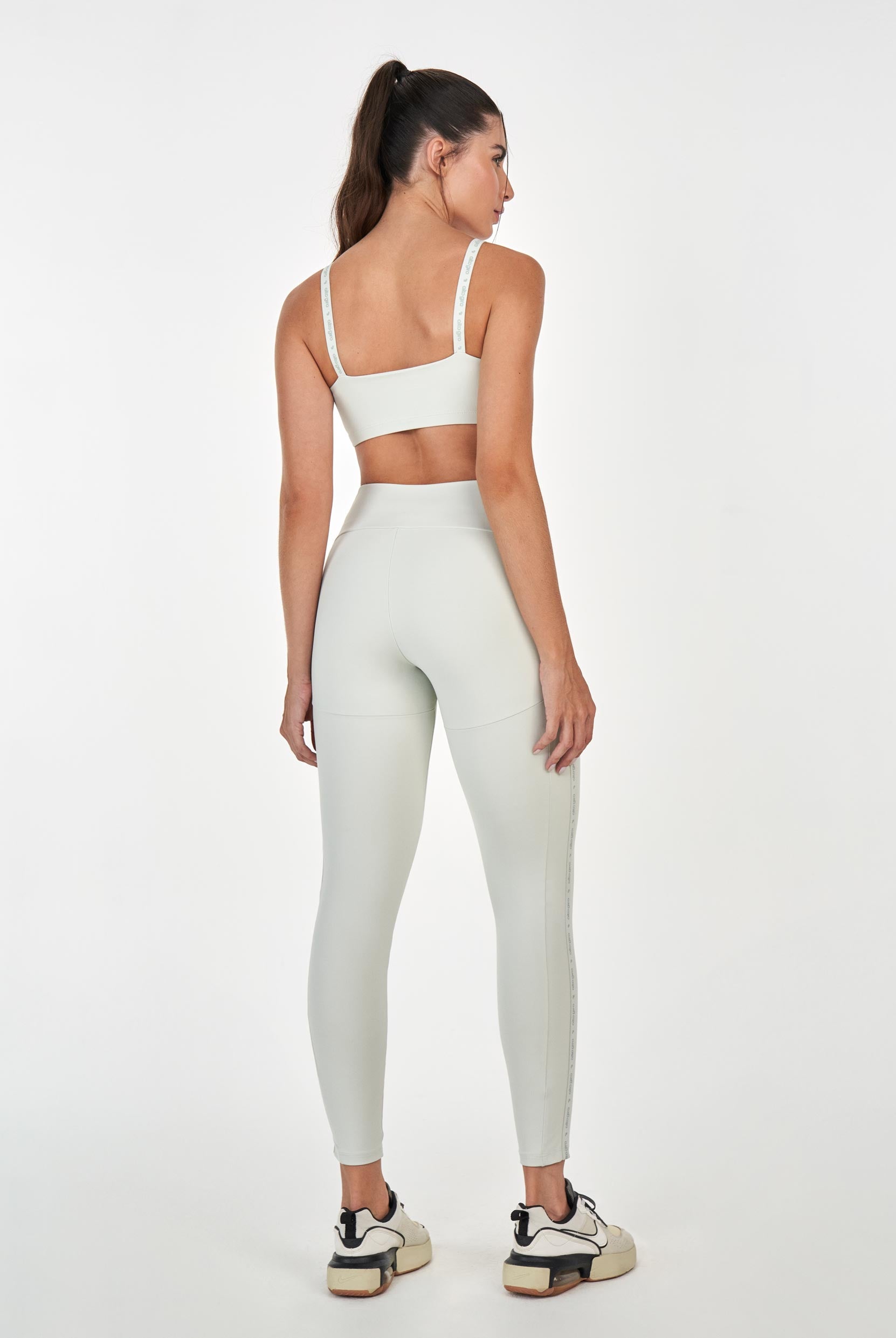 Legging Elástico Personalizado Alto Giro