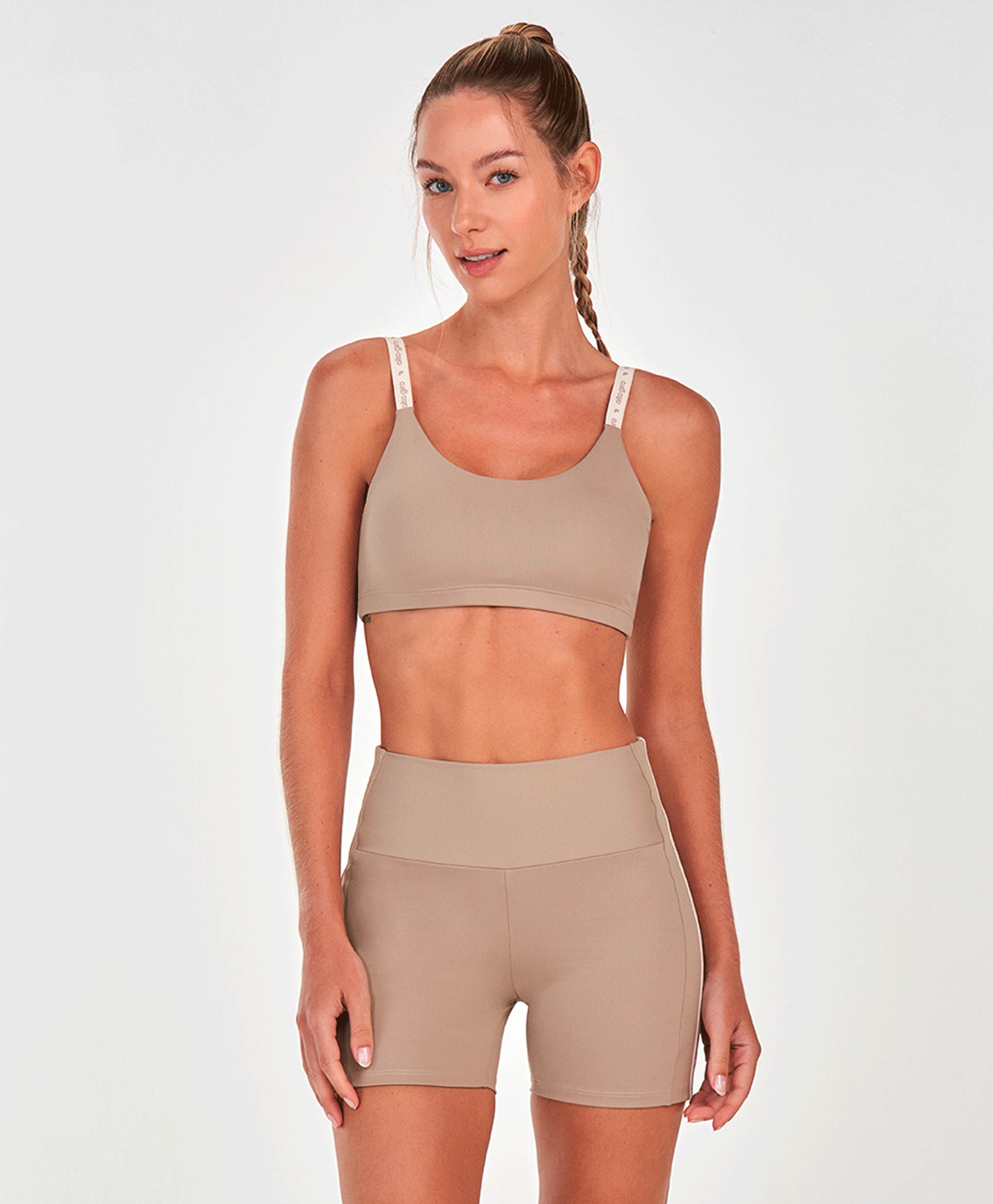 Top Elástico Personalizado Alto Giro