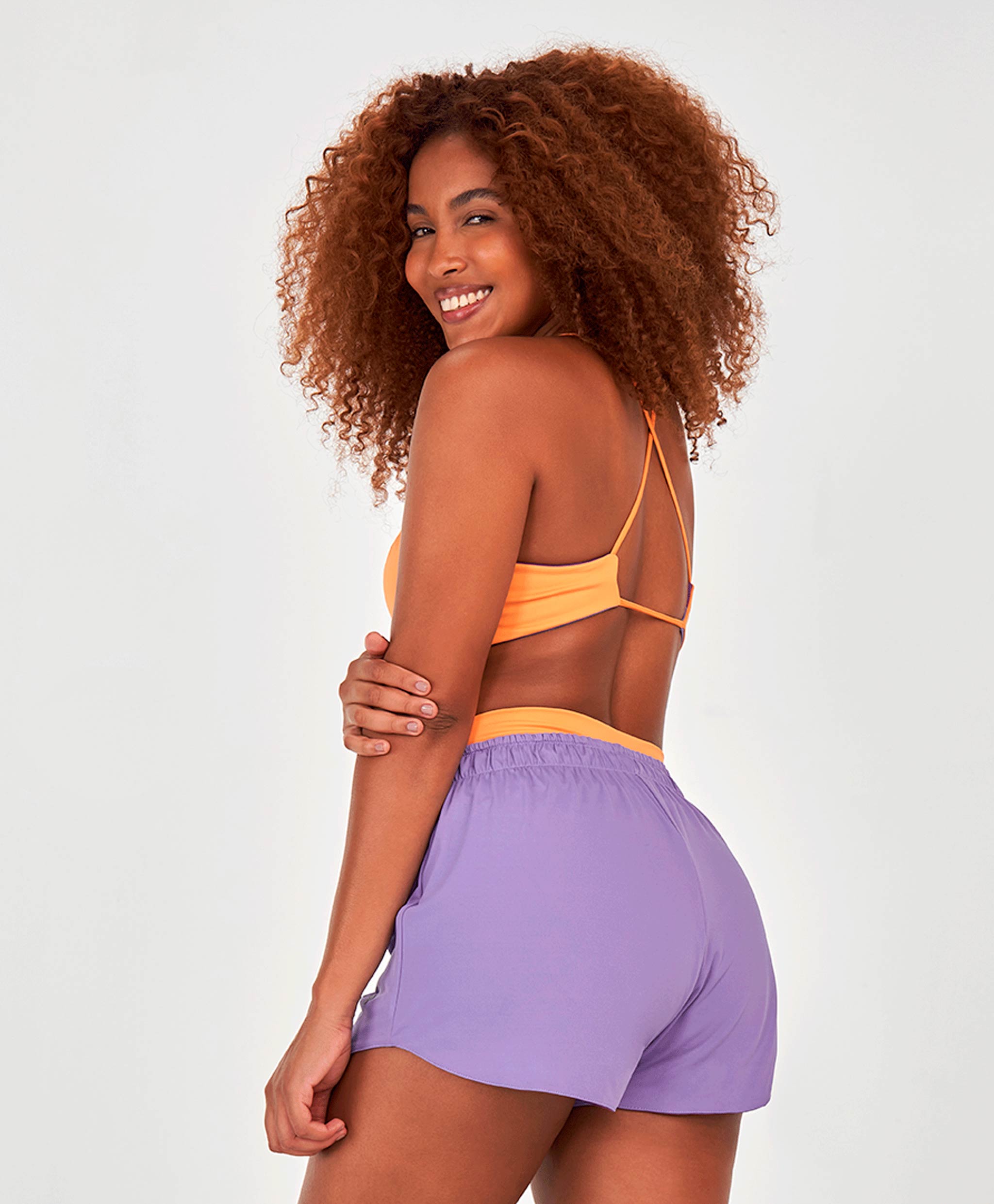 Double-Sided Top with Thin Straps Tn Ag