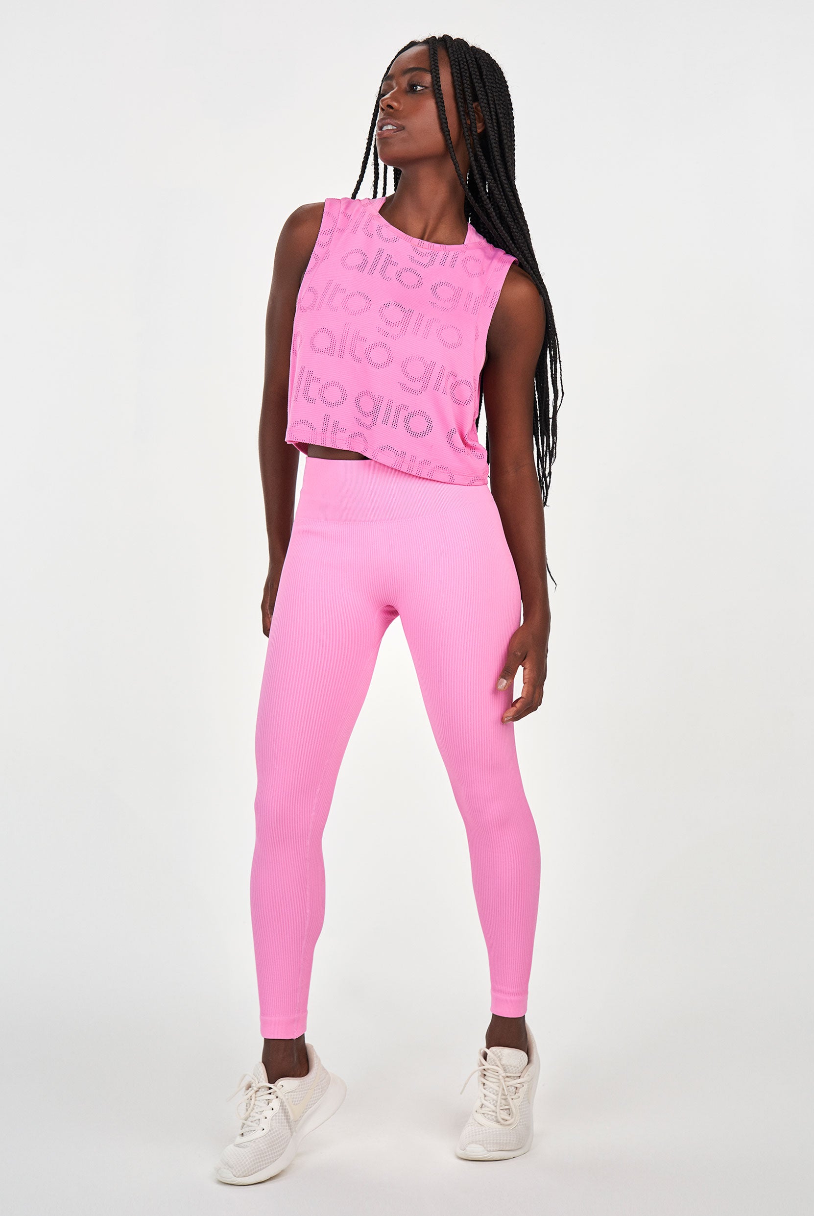 Regata Cropped Mesh Alto Giro