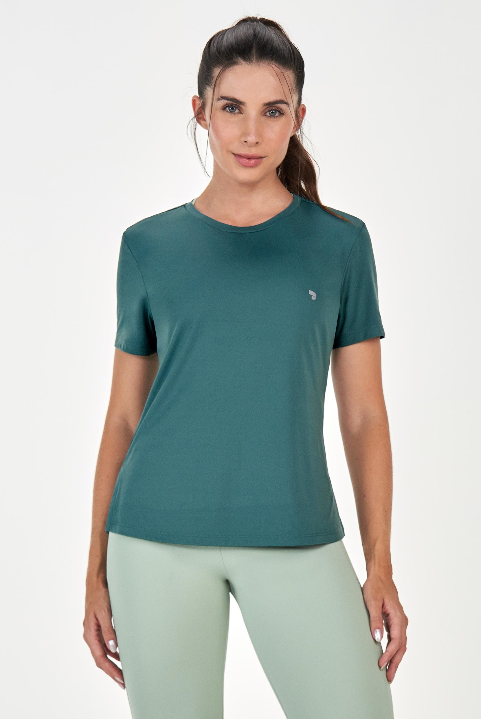 T-Shirt Basica Escrita Refletiva