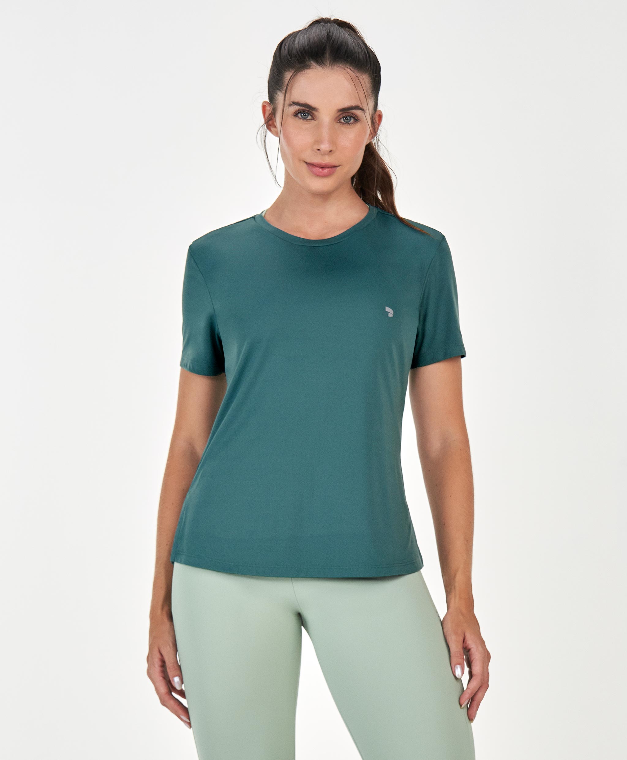 Basic T-Shirt with Reflective Writing