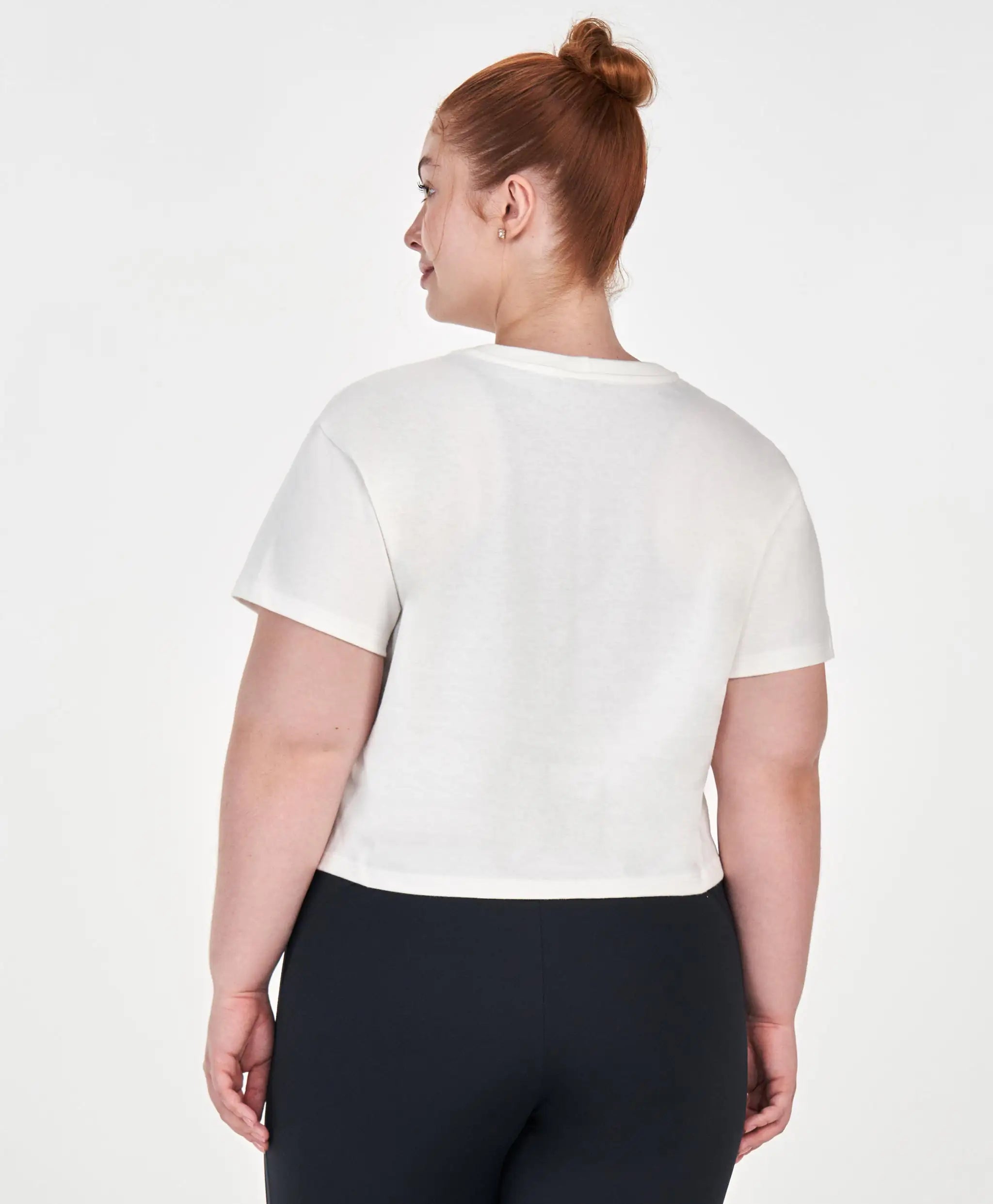 T-Shirt Plus Size Cropped Símbolo — foto 5