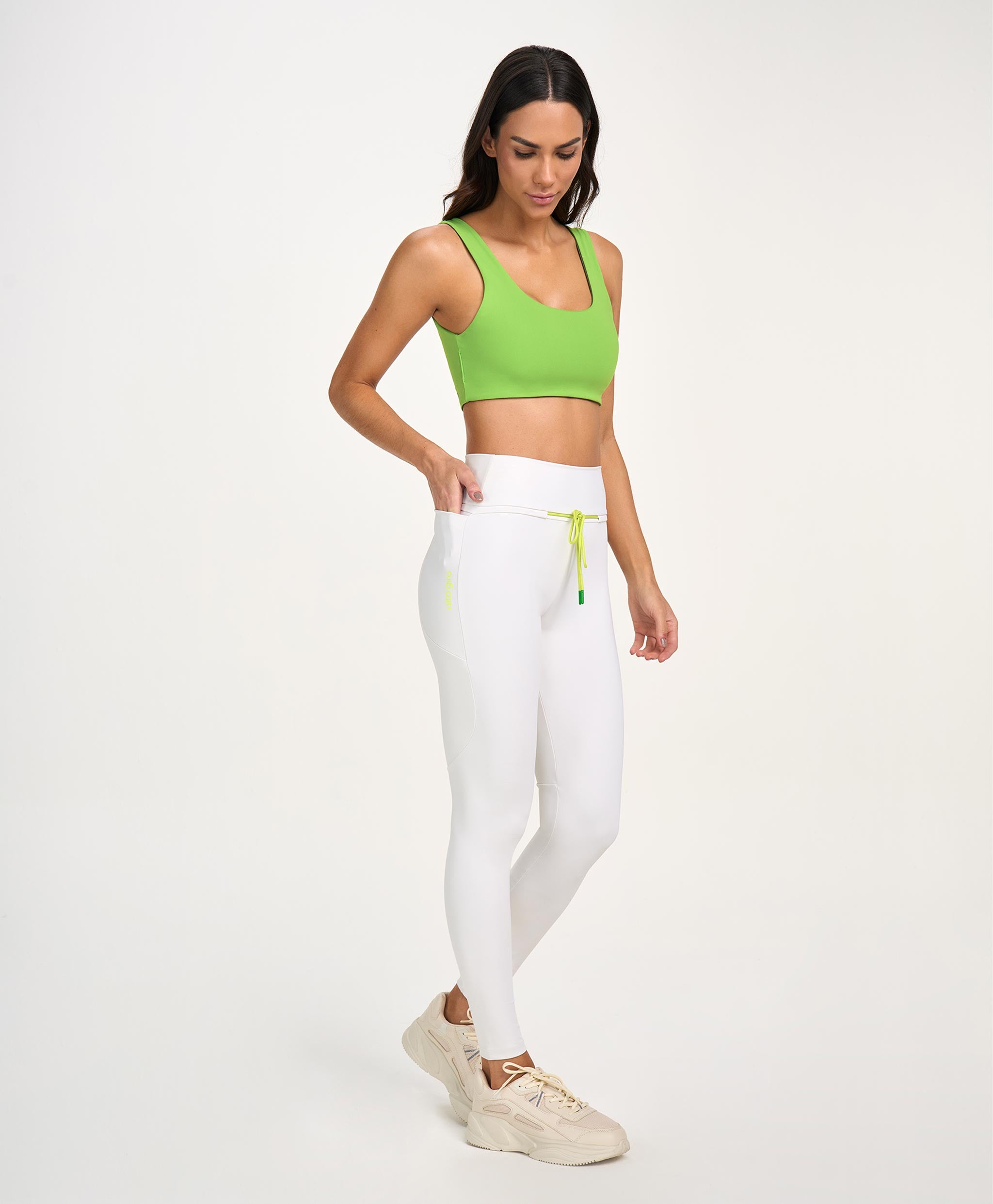 Leggings with Drawstring and Pocket