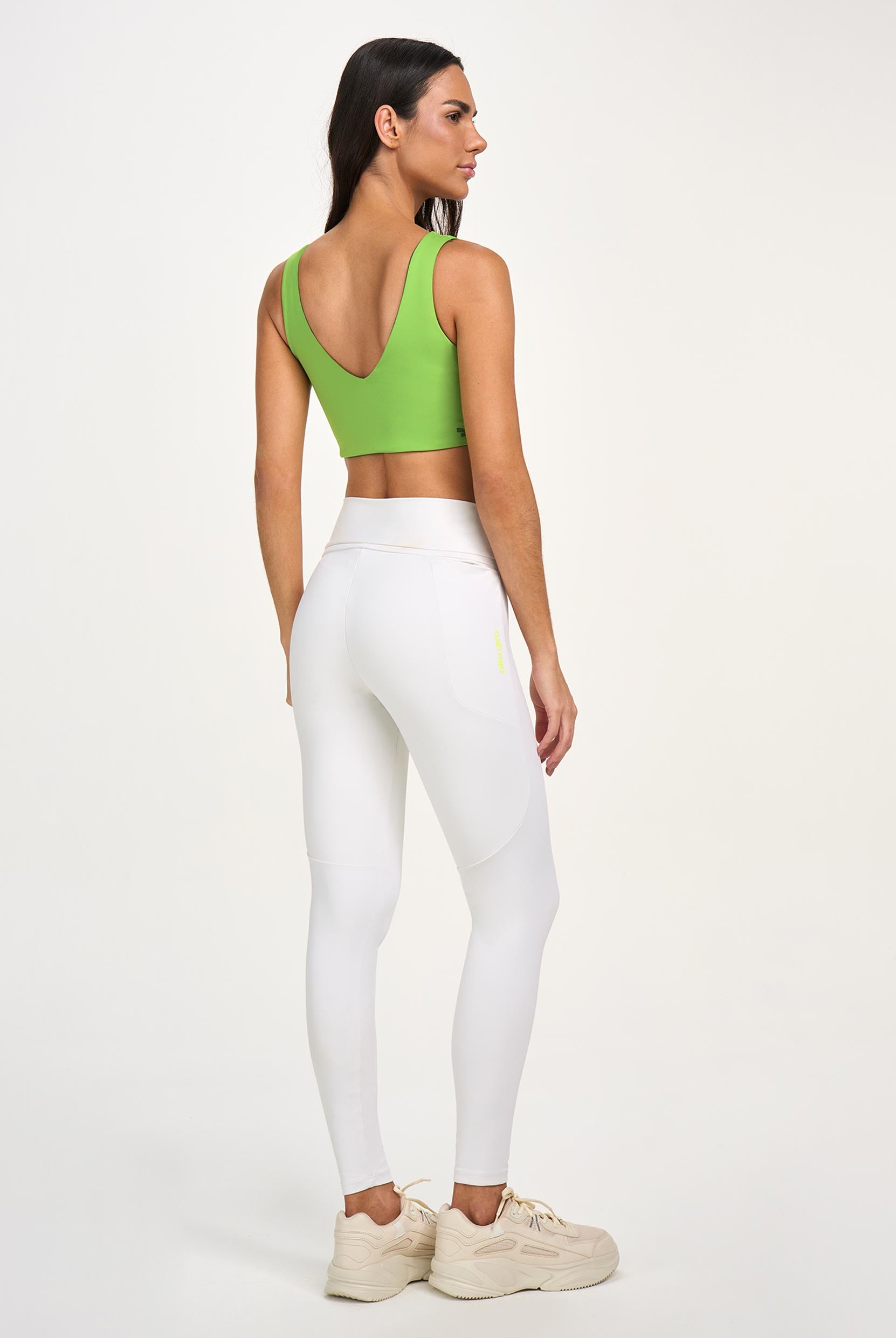 Legging Com Cordão e Bolso