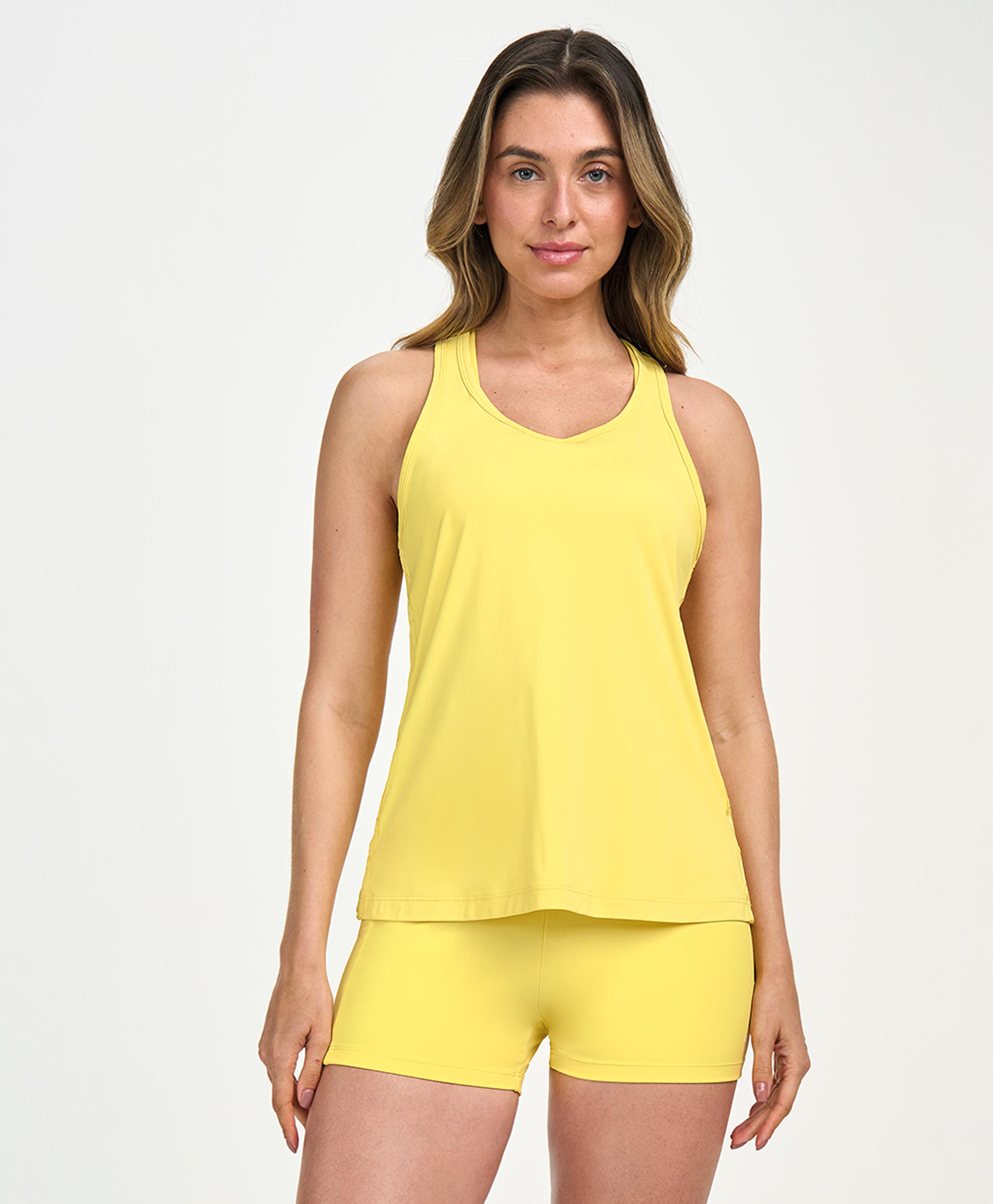 Personalized Swimmer's Ribbon Tank Top