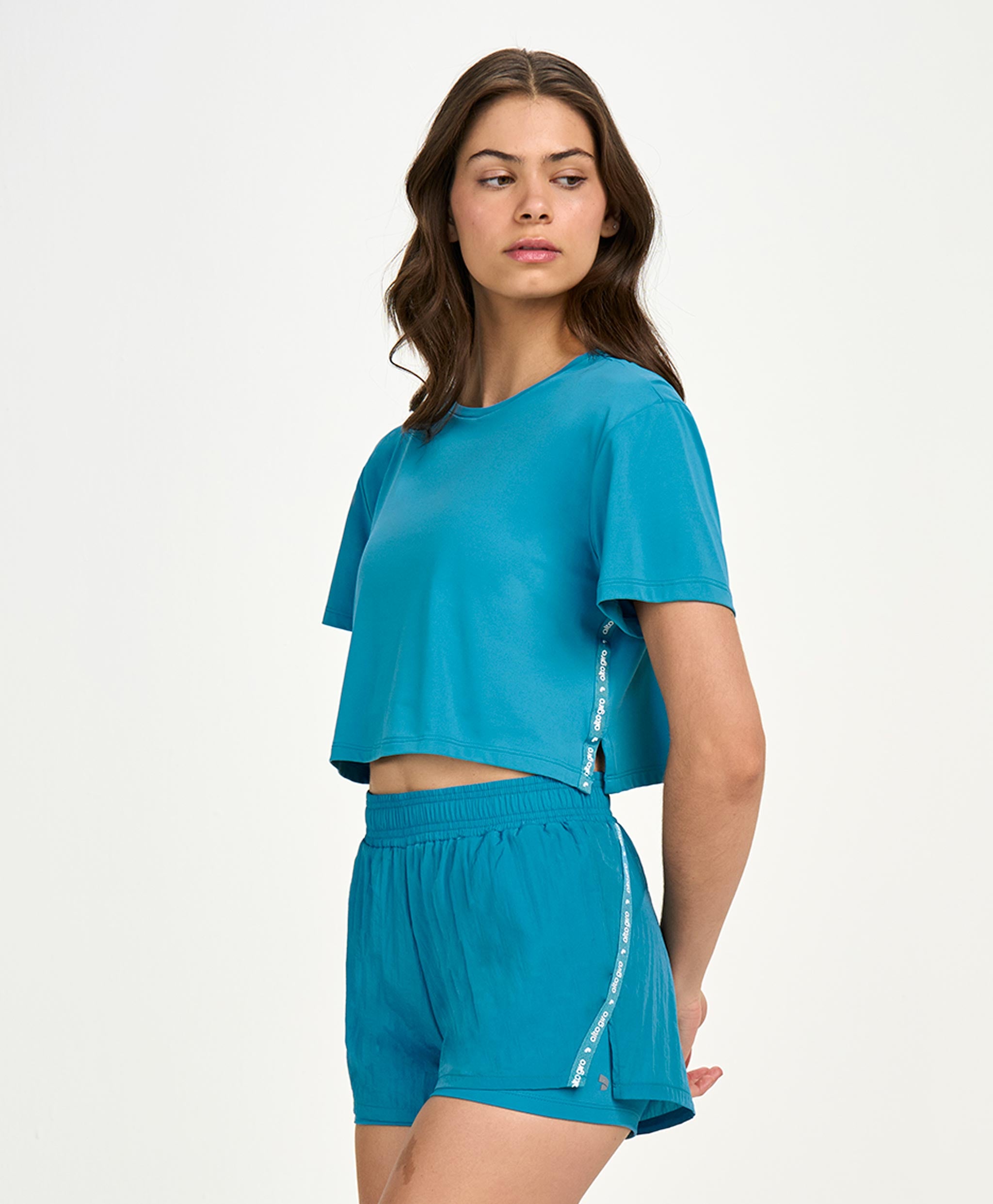 Personalized Ribbon Cropped T-shirt
