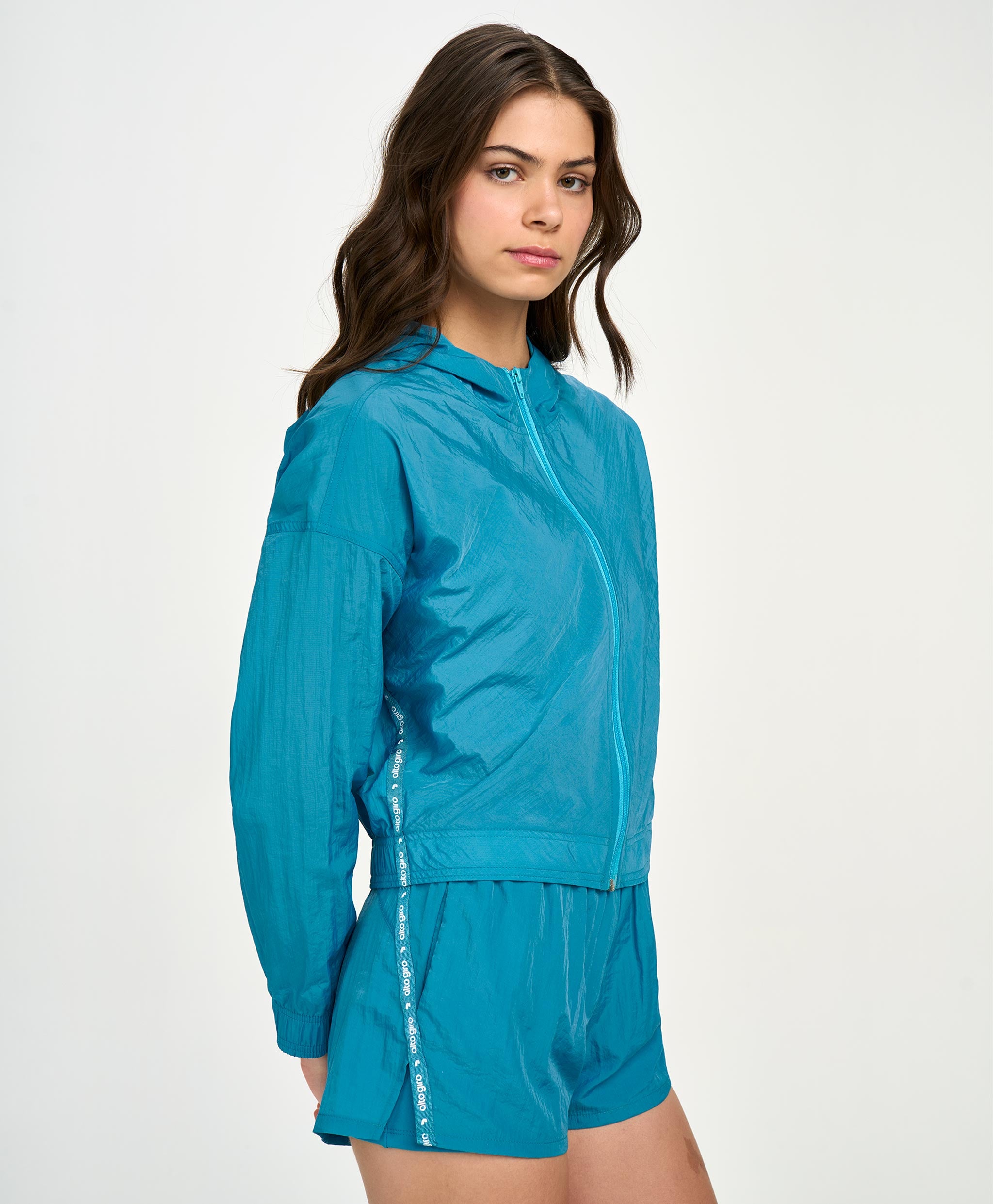 Cropped Jacket With Custom Ribbon