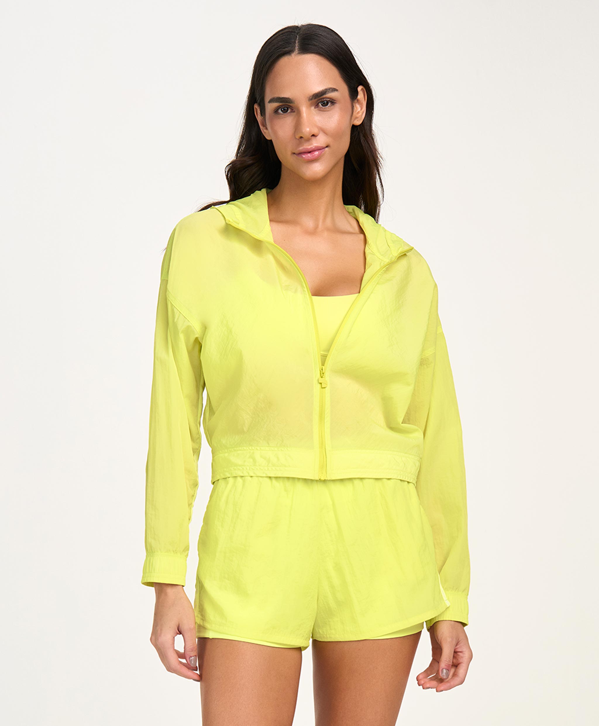 Cropped Jacket With Custom Ribbon