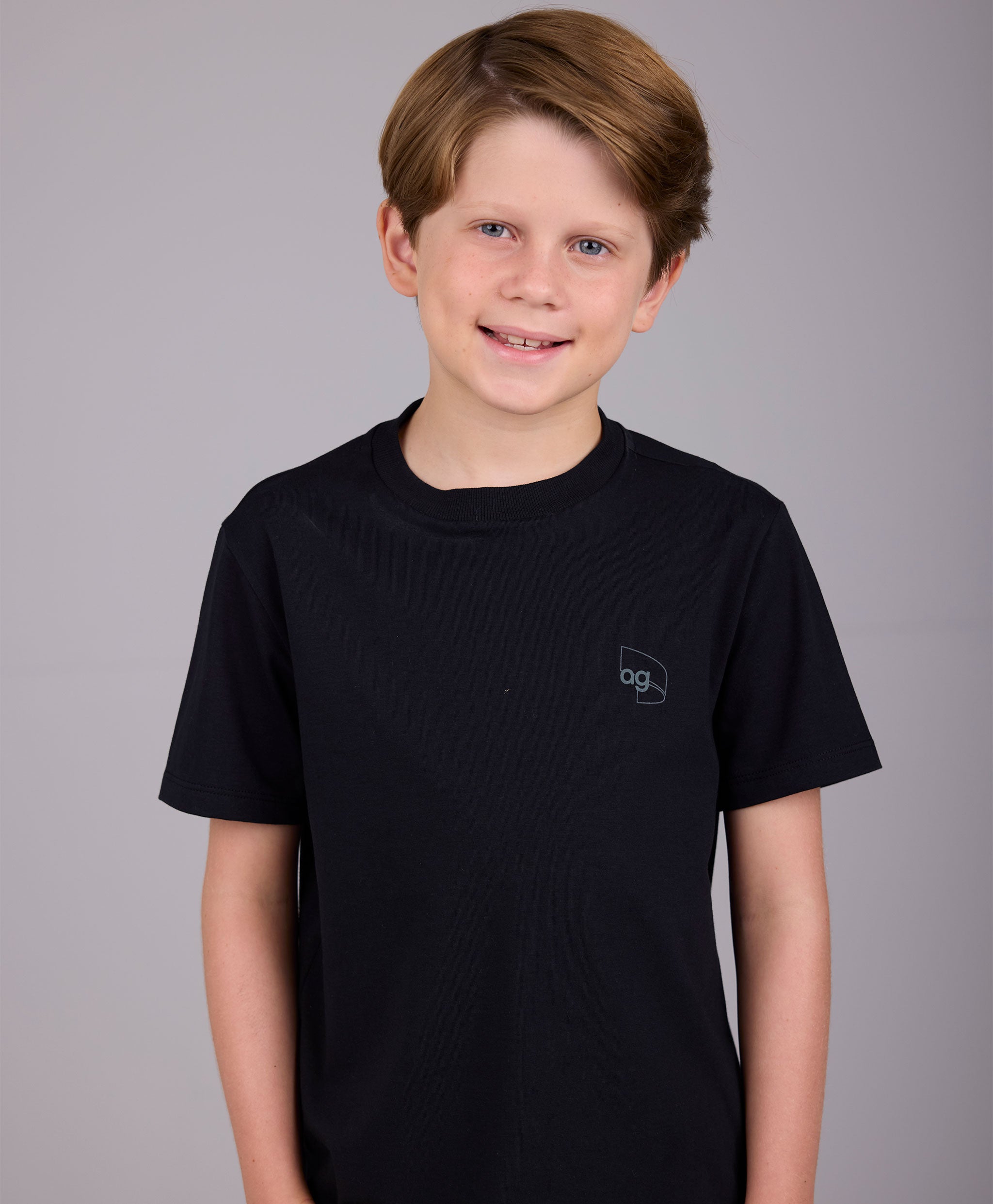 Basic T-Shirt with Reflective Marks for Kids