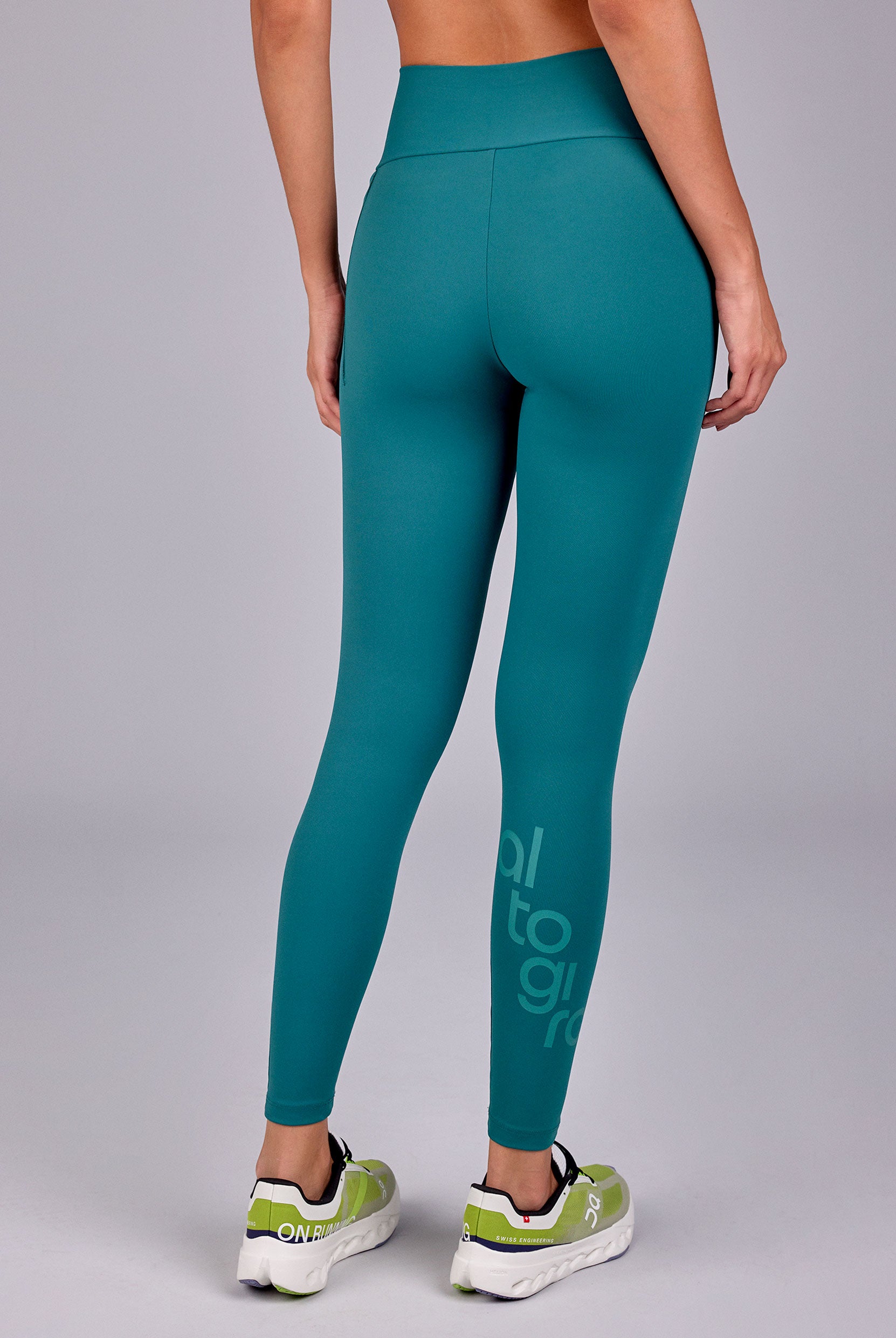 Legging Estampa E Bolso Lateral