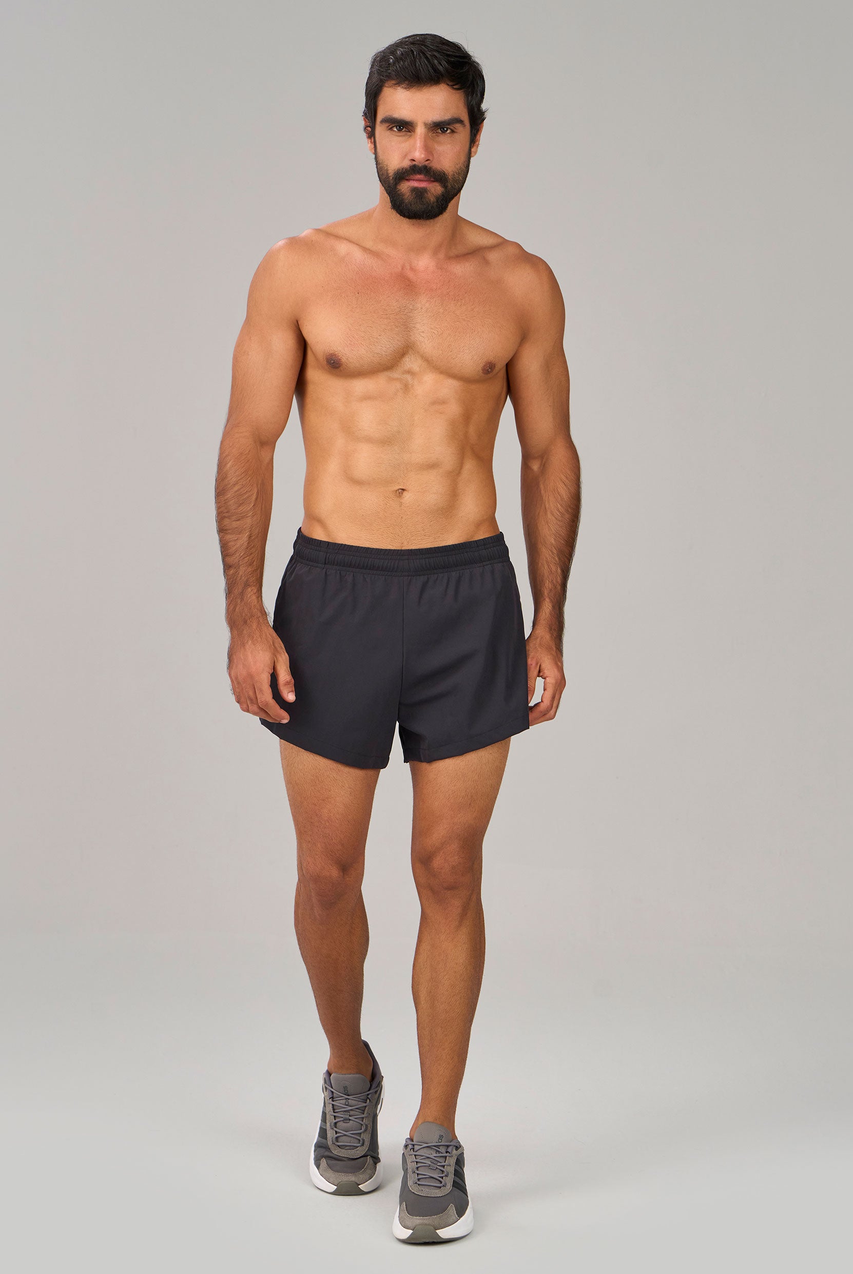 Shorts Running Com Bolsos e Refletivos