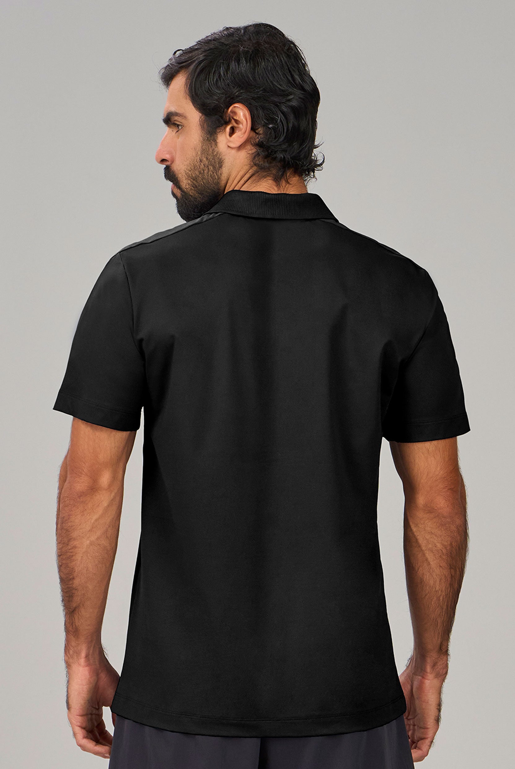 Polo Piquet Com Zíper