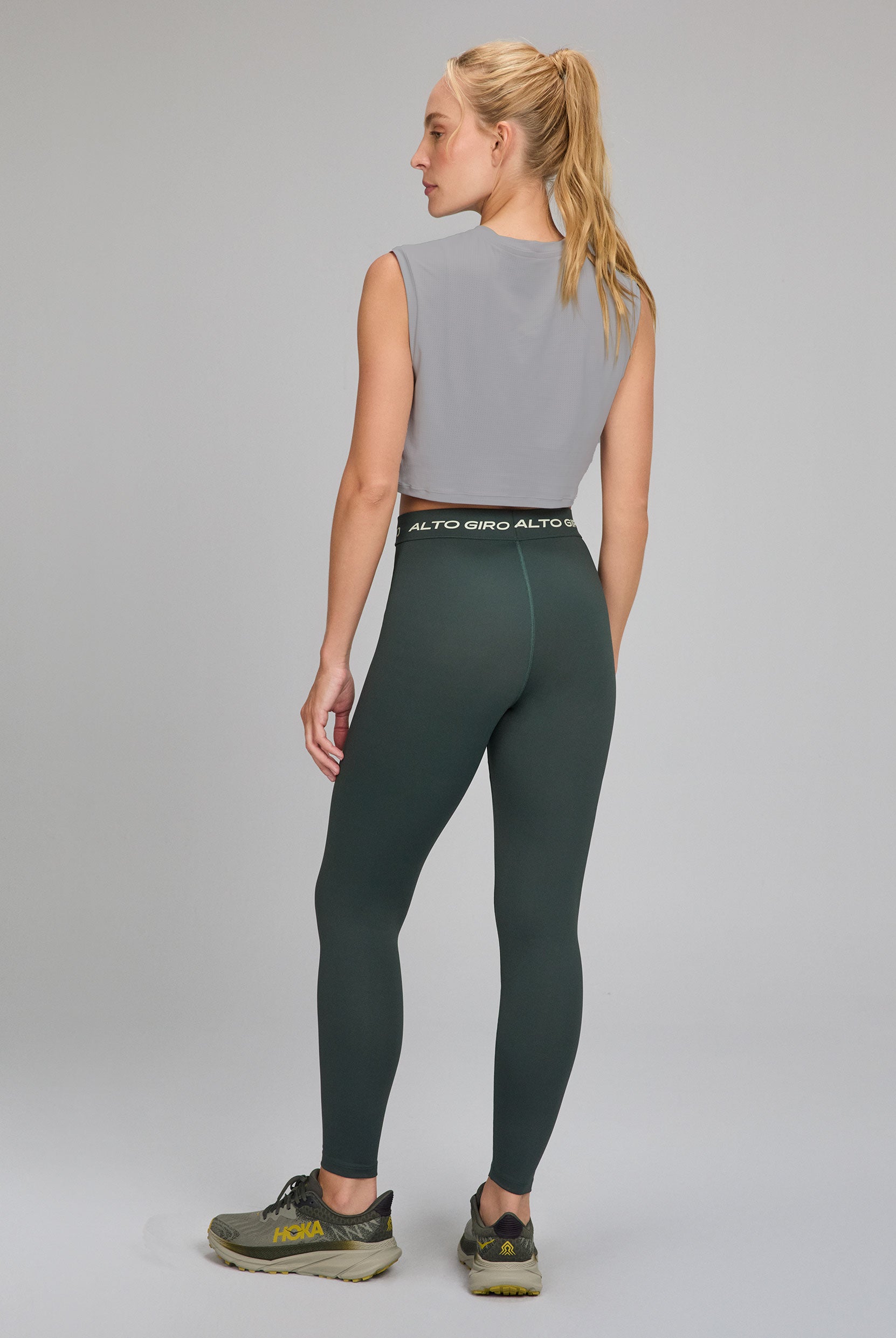 Regata Cropped Dry Estampa Gola