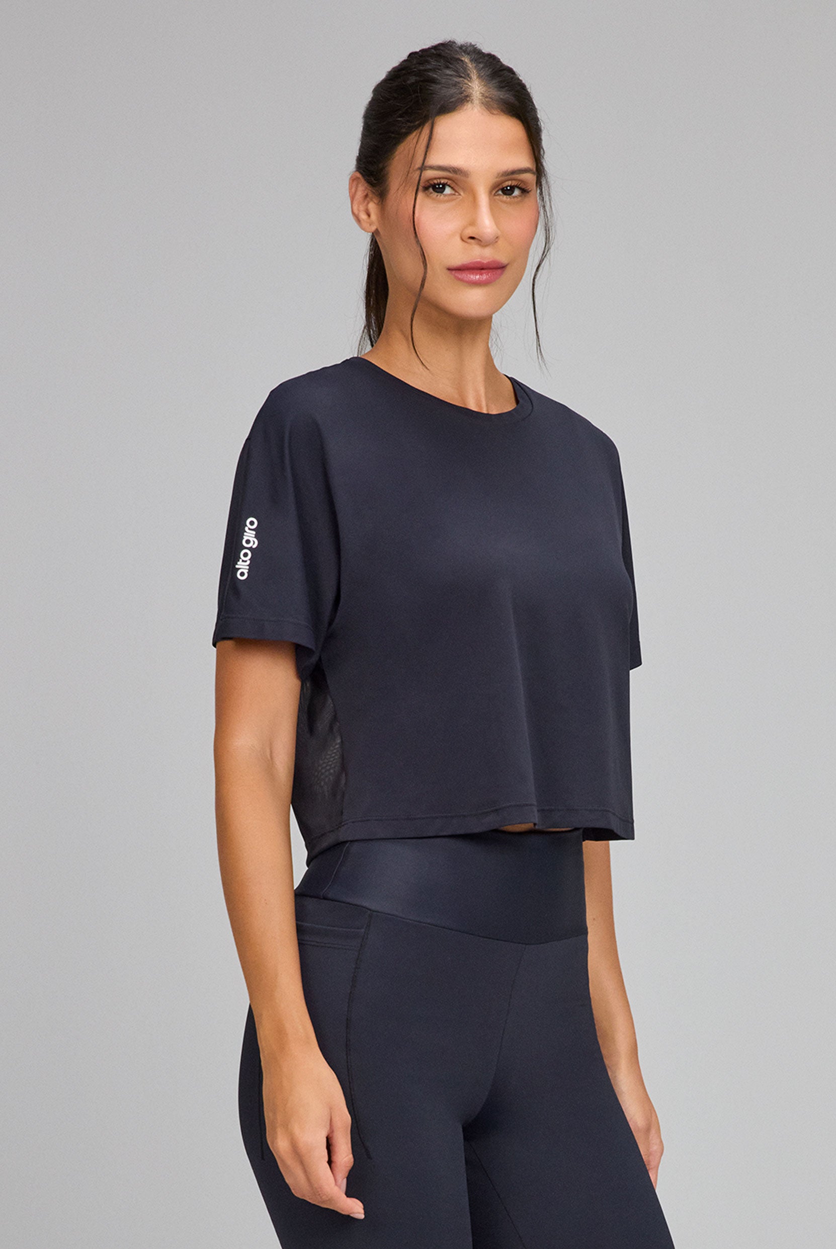 T-shirt Cropped Tule Costas