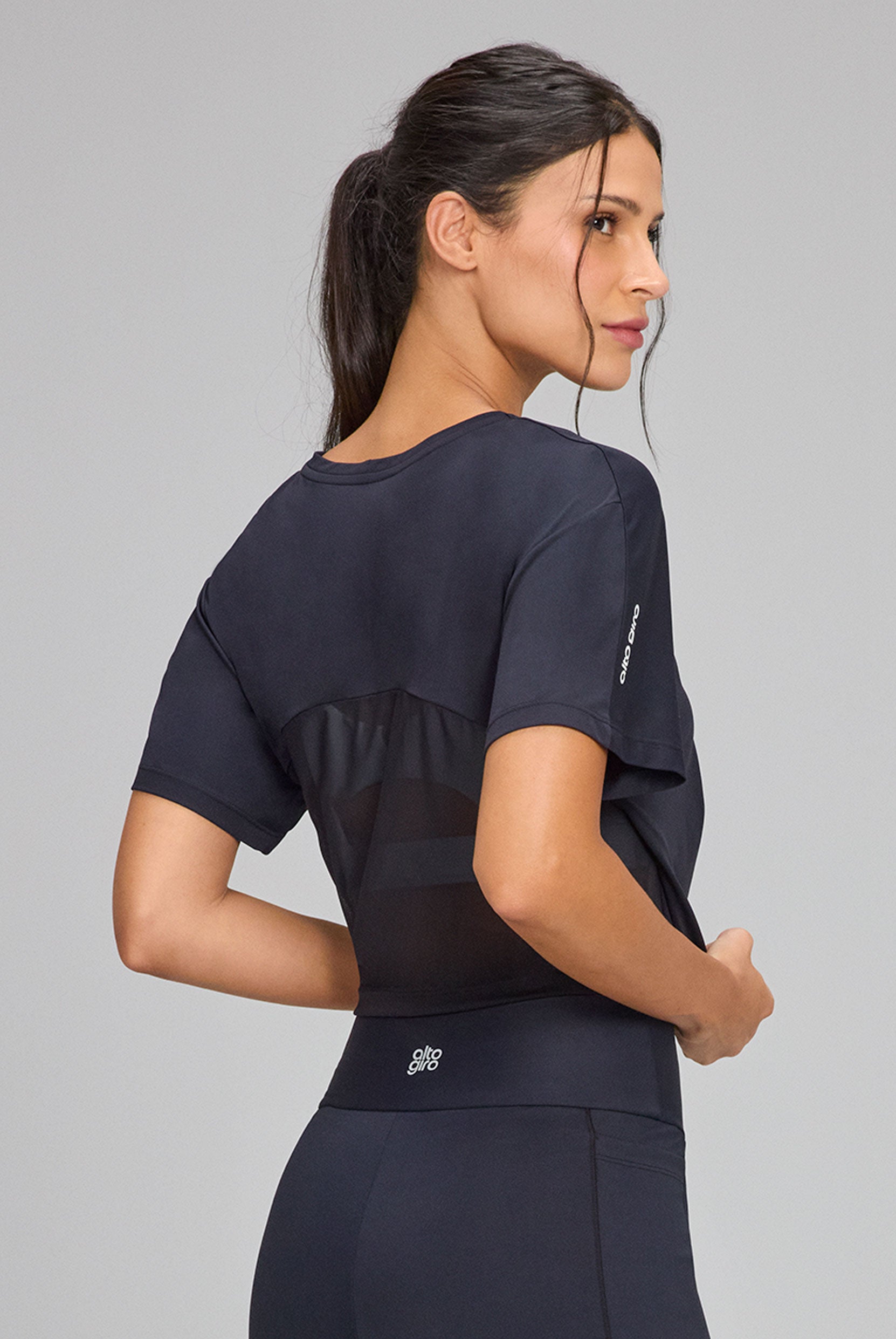 T-shirt Cropped Tule Costas