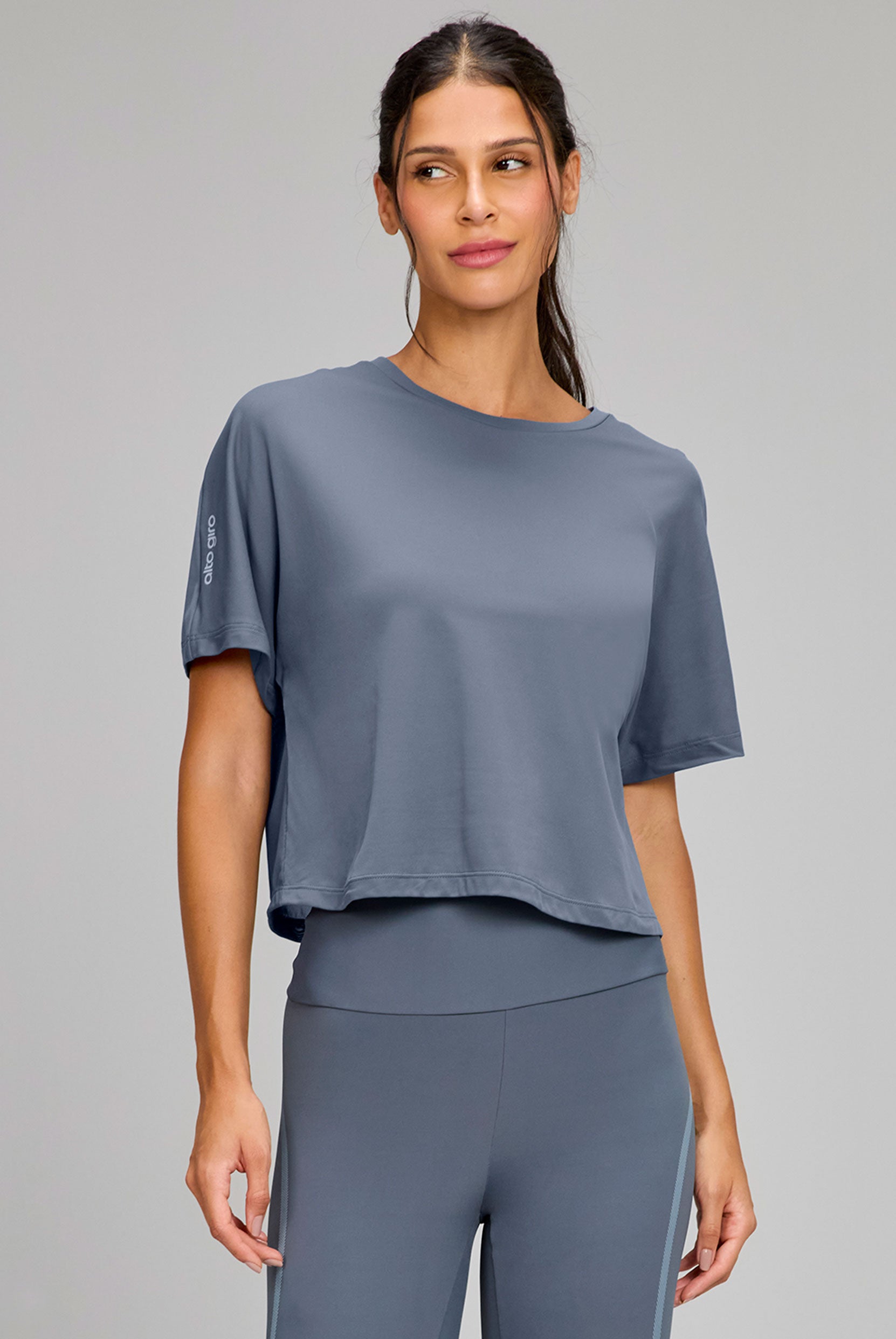 T-shirt Cropped Tule Costas