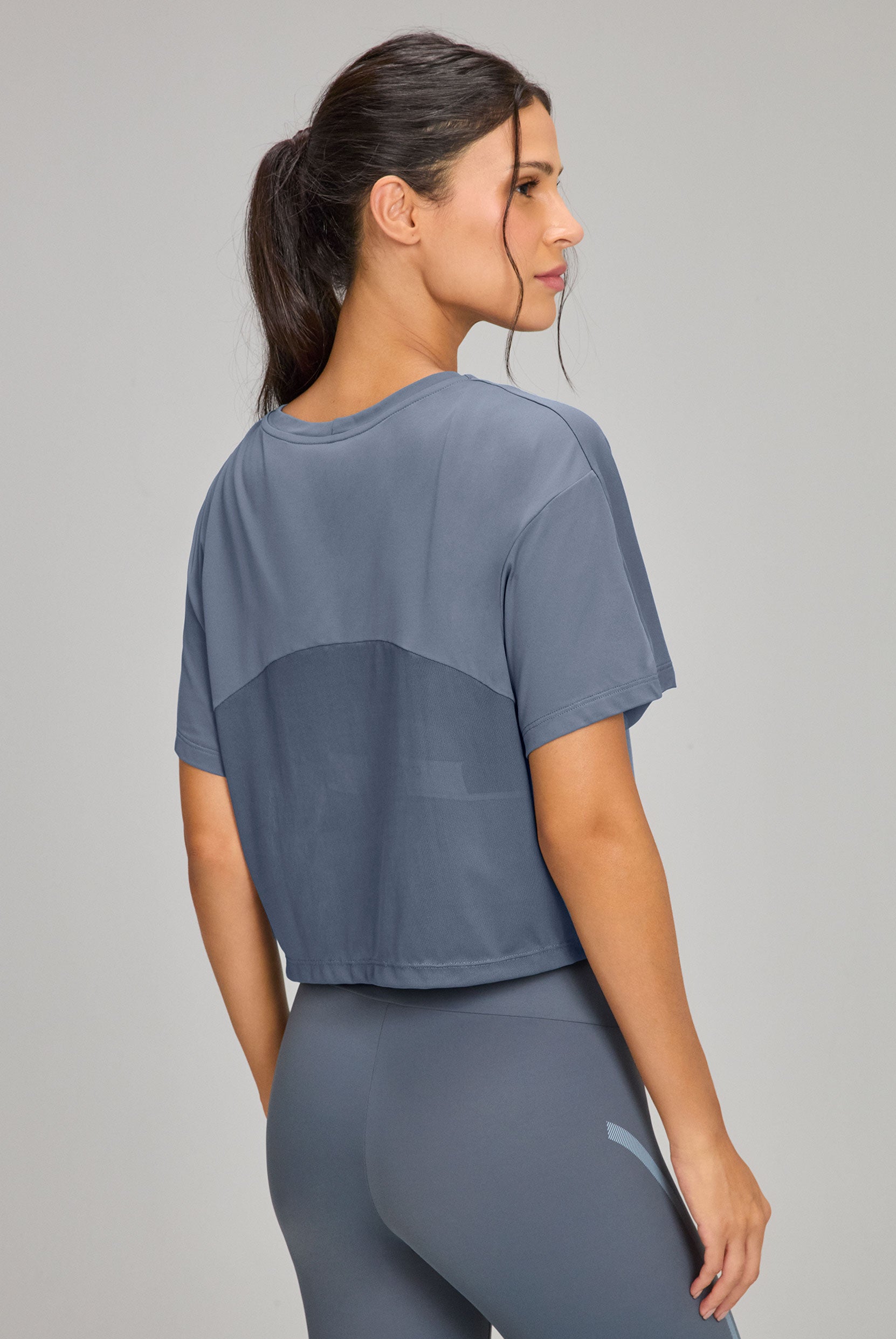 T-shirt Cropped Tule Costas