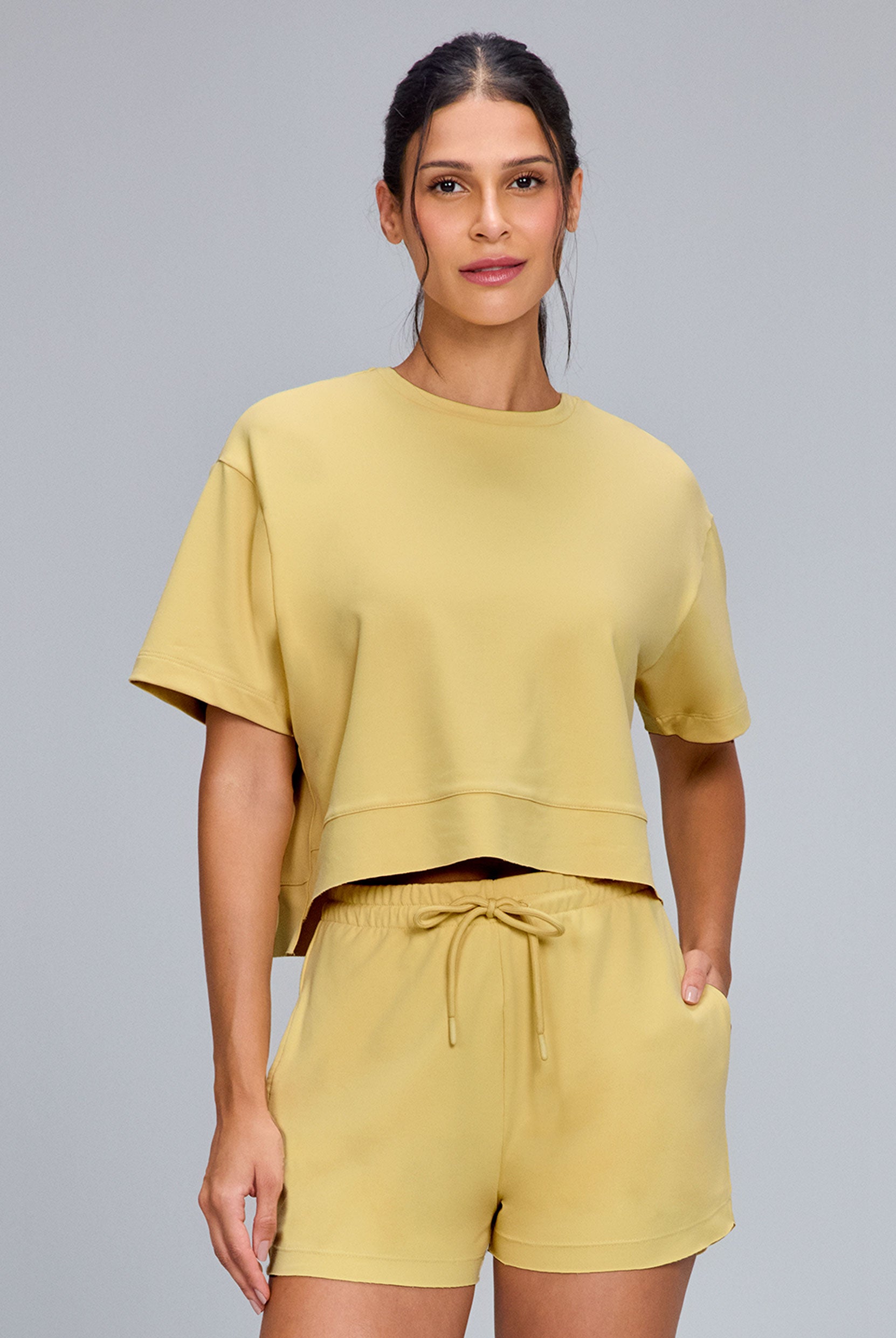 T-shirt Cropped Moletinho