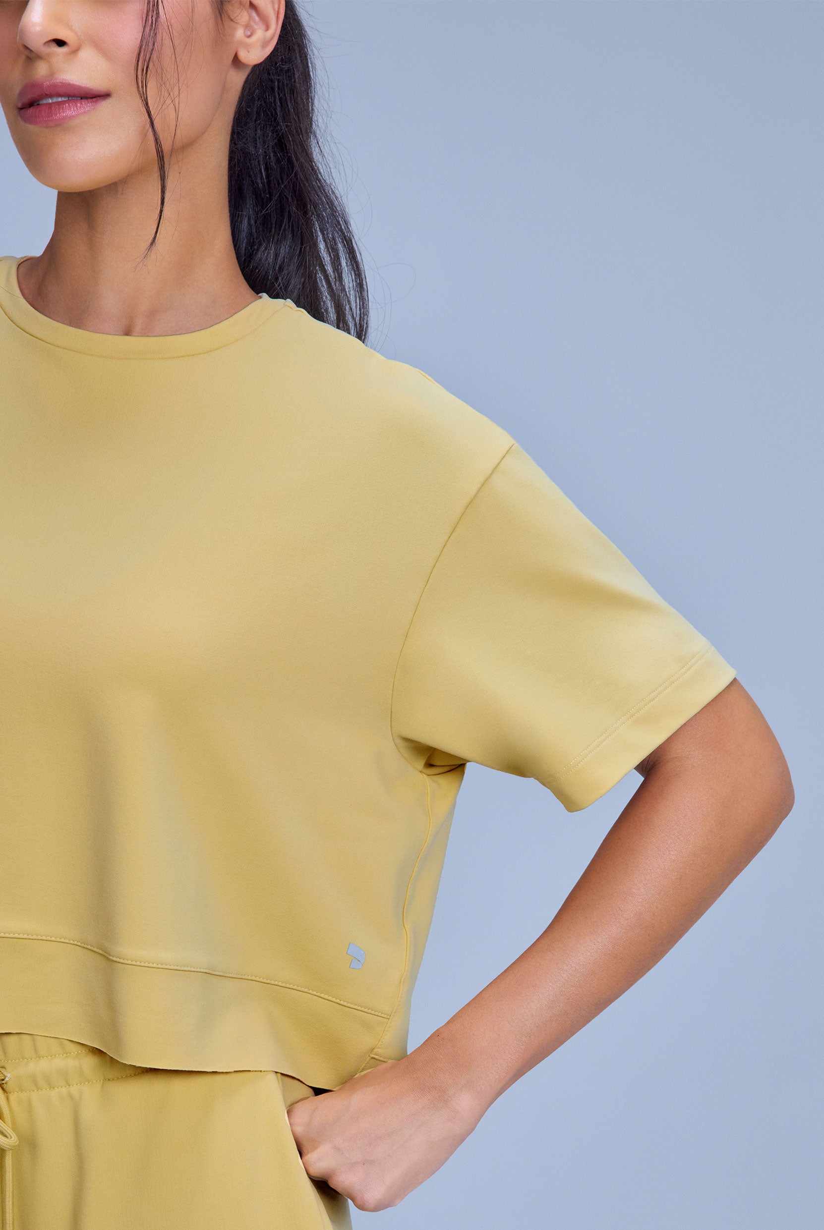 T-shirt Cropped Moletinho