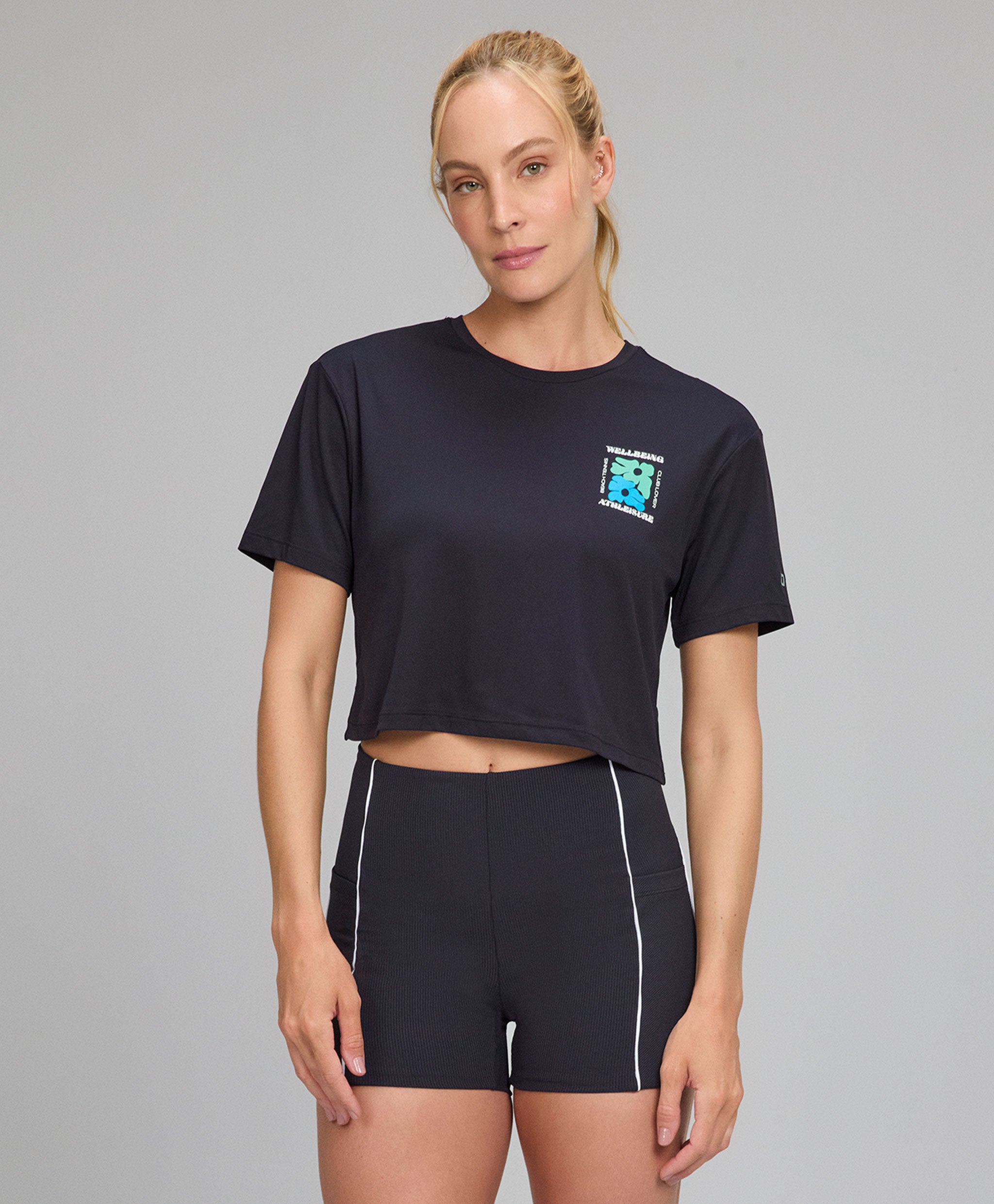 T-shirt Cropped Abertura Costas TN AG