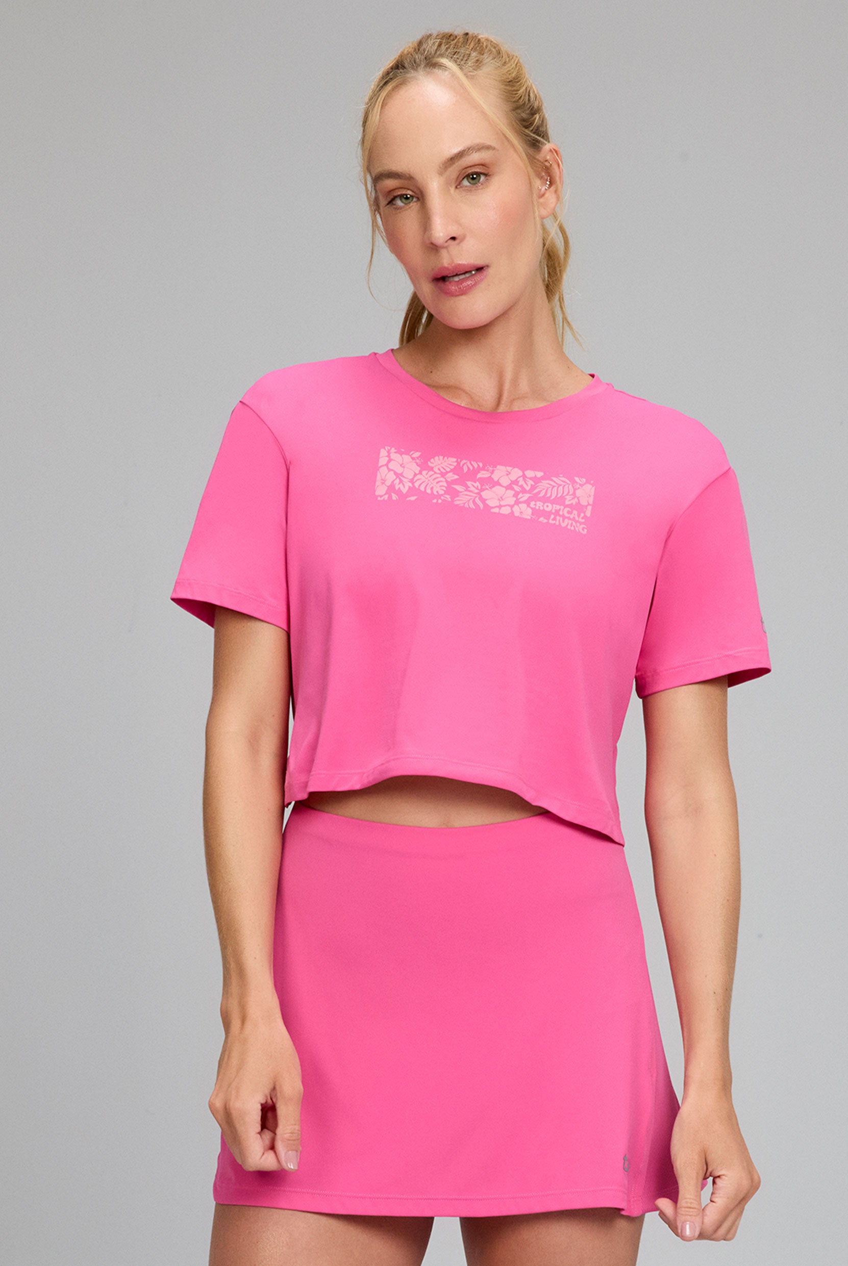 T-shirt Cropped Abertura Costas TN AG