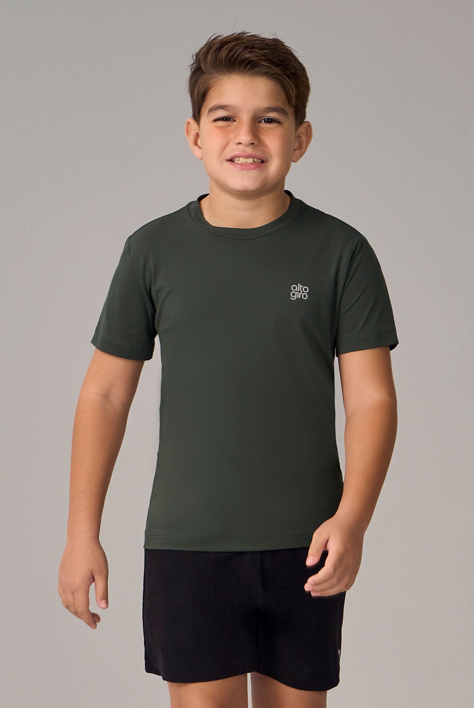 Camiseta Basic Com Refletivos Kids