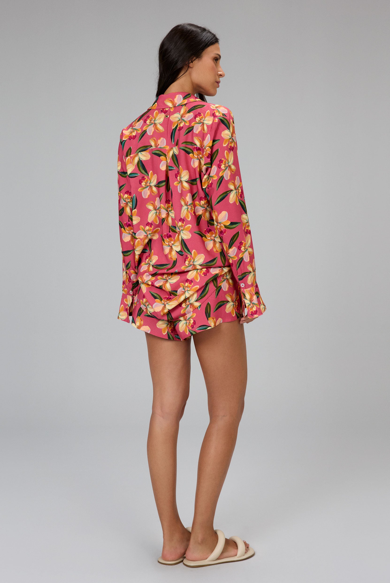 Shorts Cintura Alta Estampado
