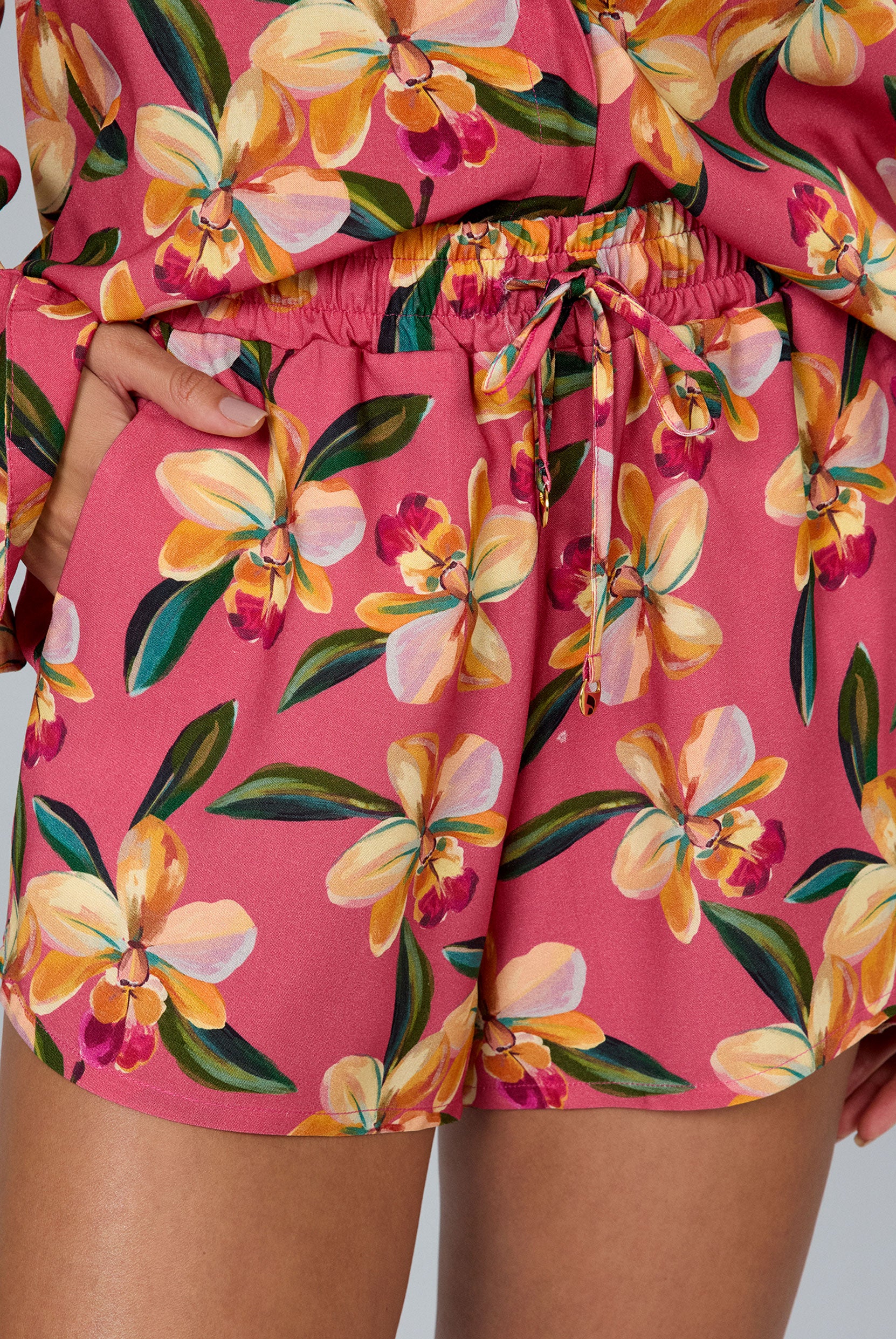 Shorts Cintura Alta Estampado