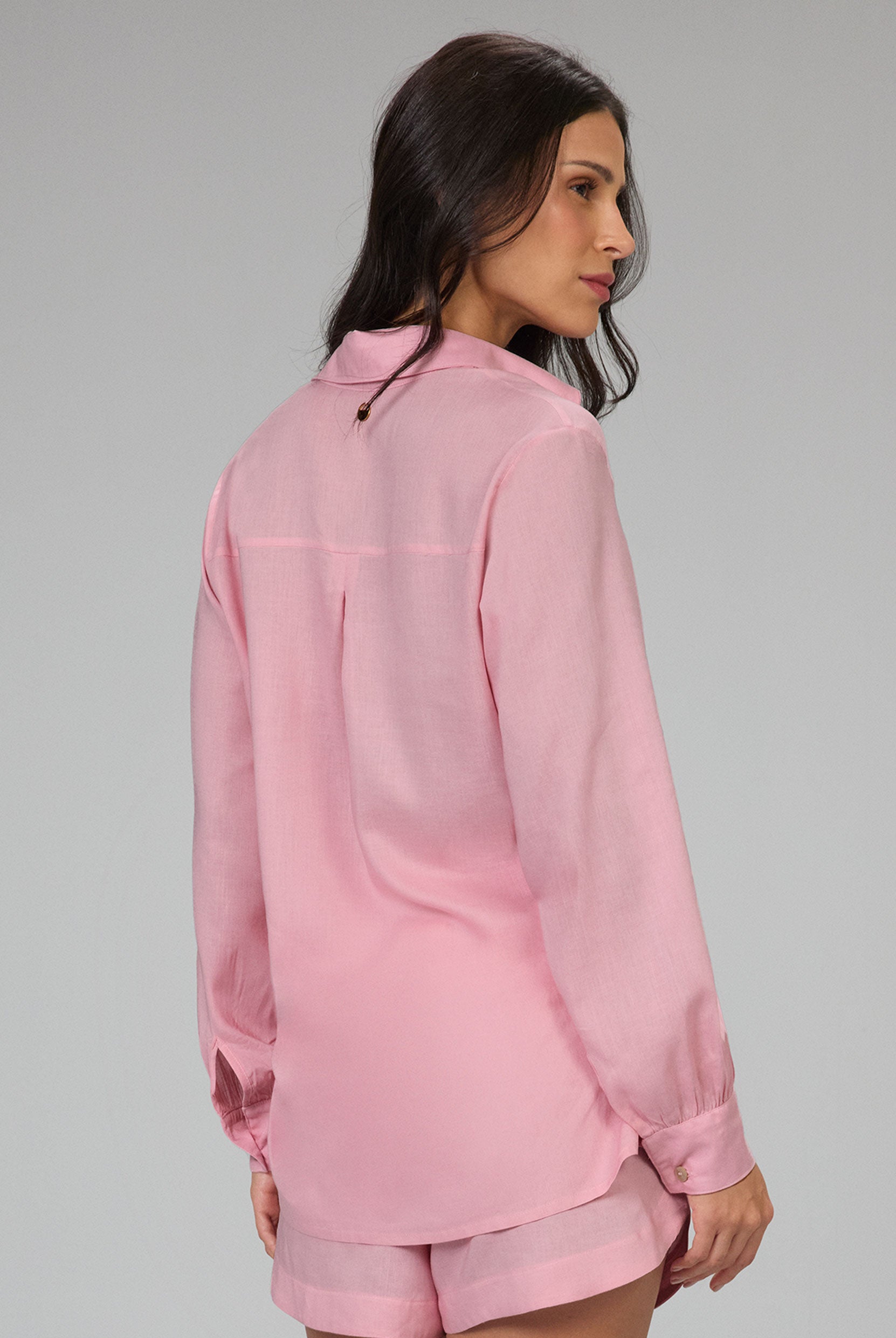 Camisa Leve Mangal Longa