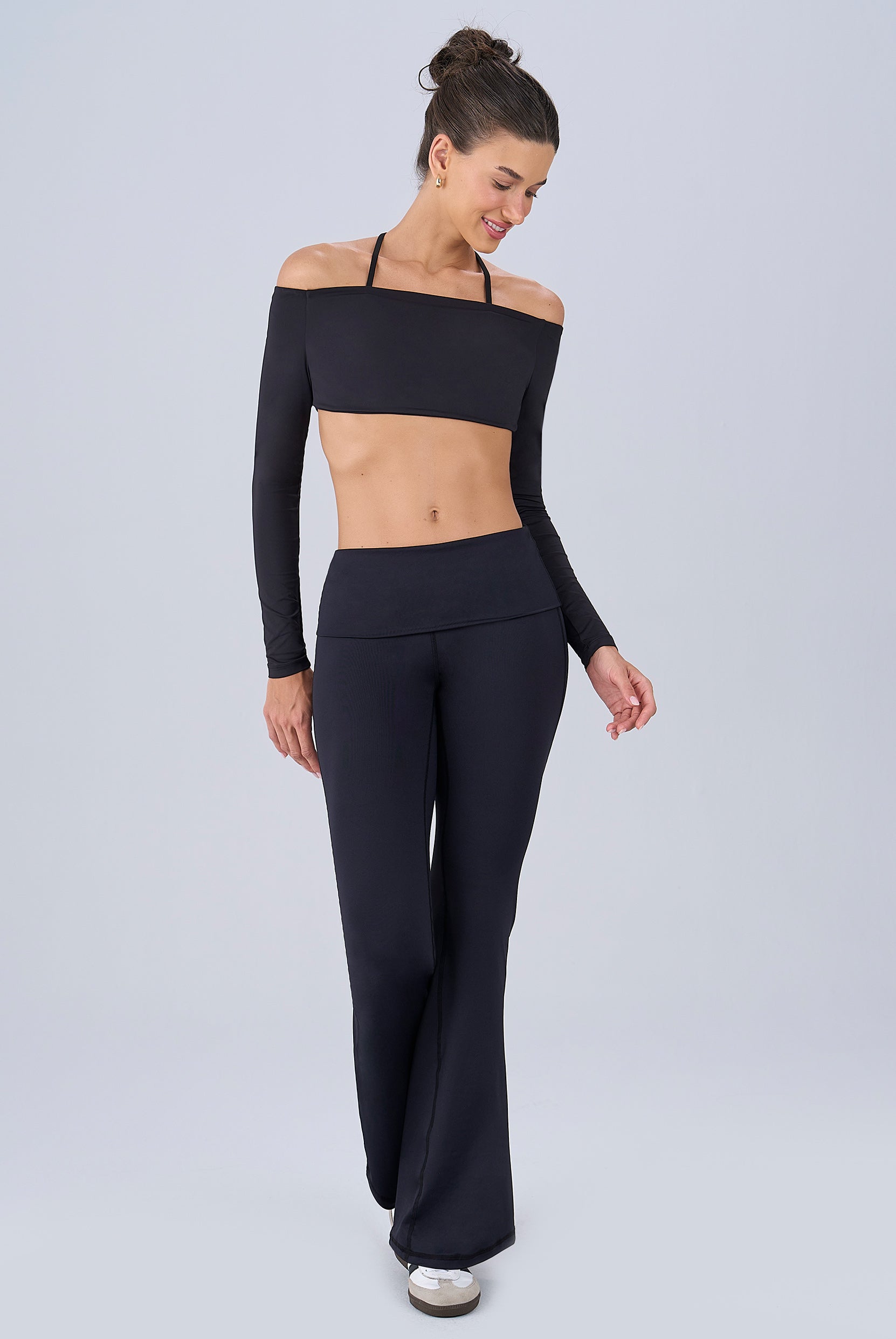 Legging Com Cós Dobrado