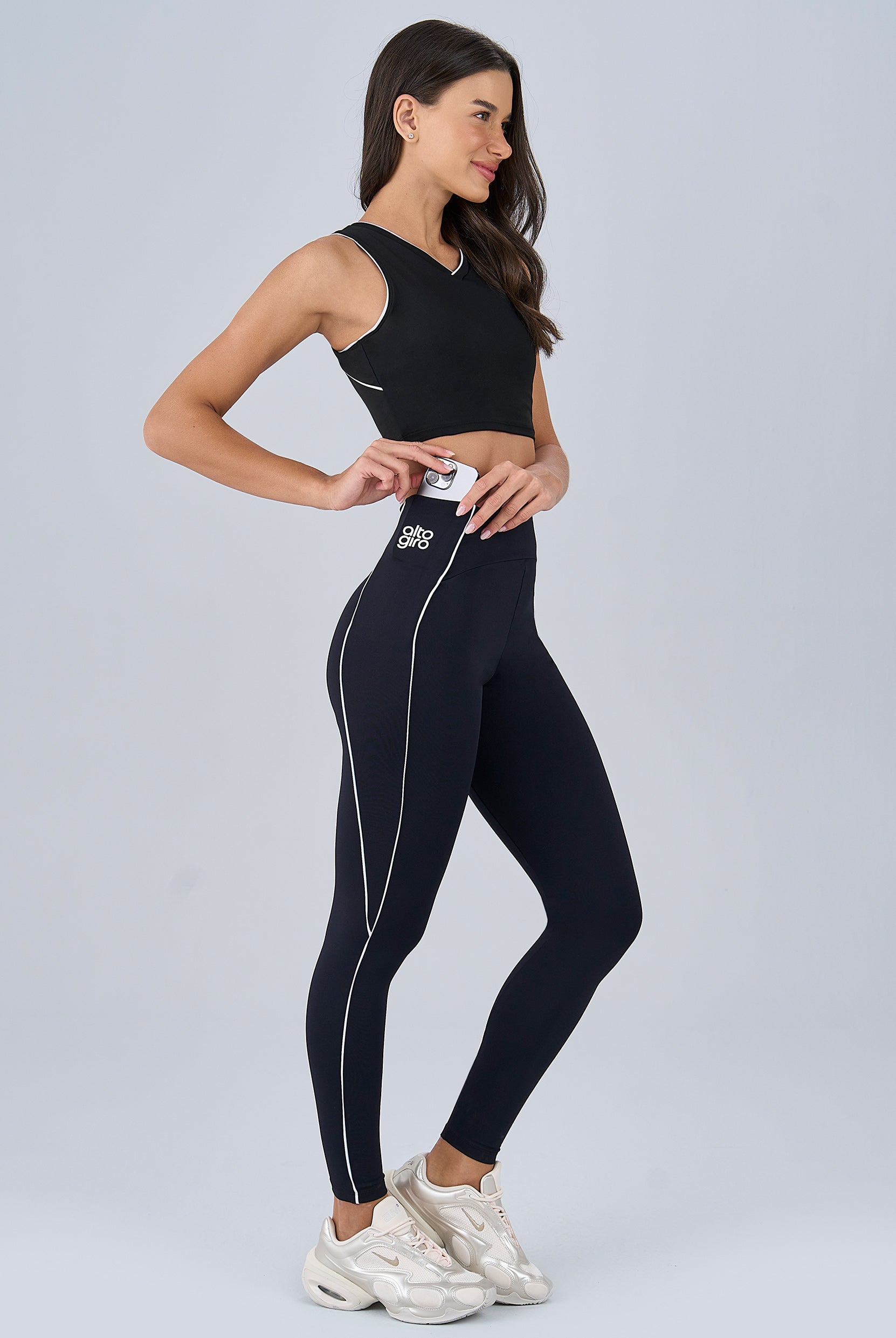 Legging Friso Constratante