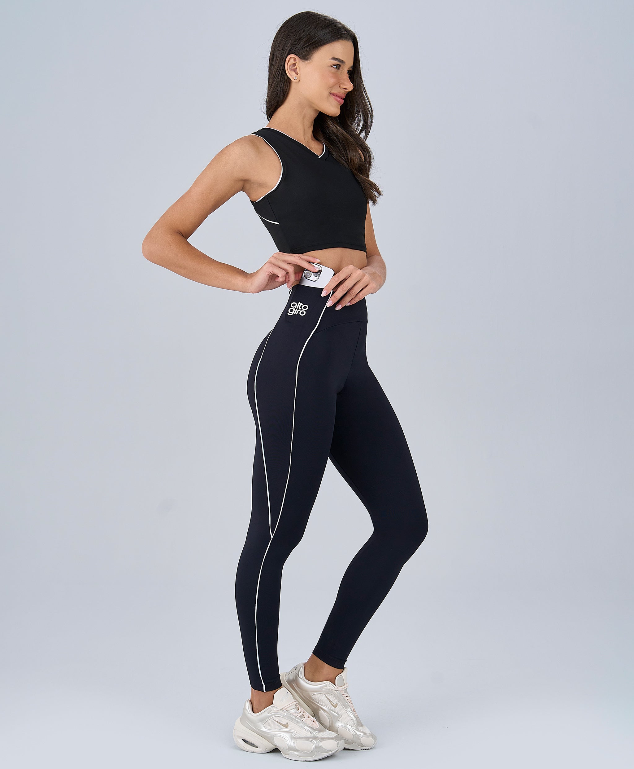 Legging Friso Constratante