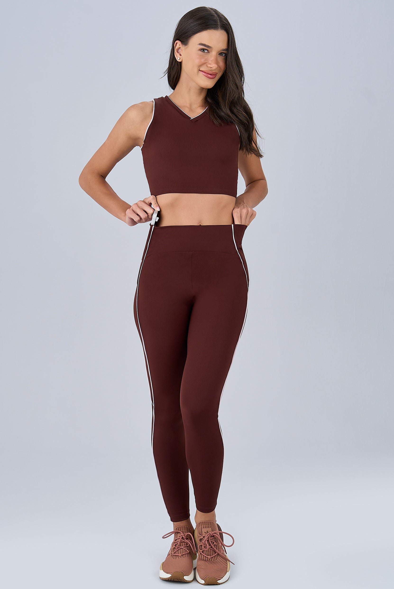 Legging Friso Constratante