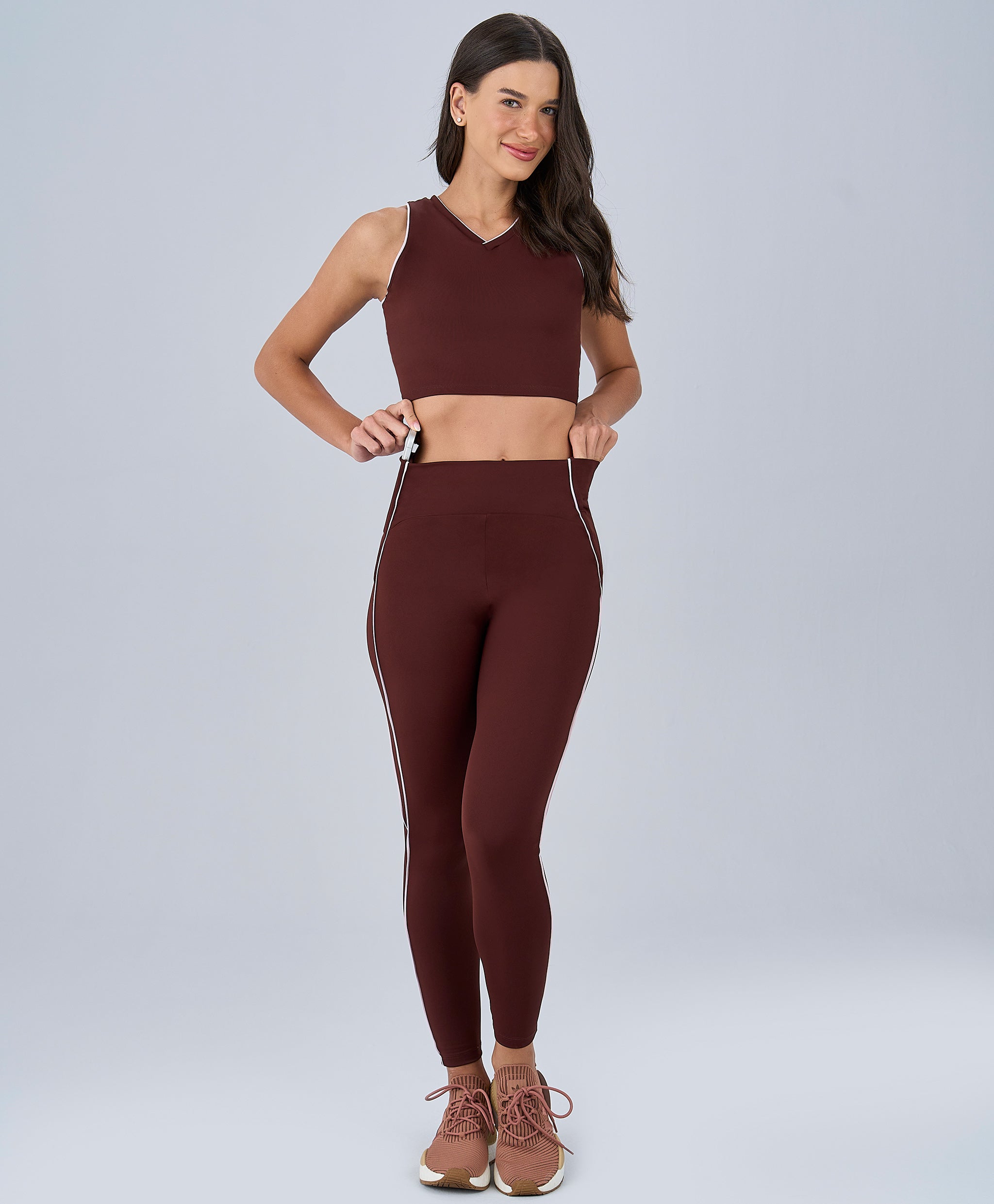 Legging Friso Constratante — foto 3