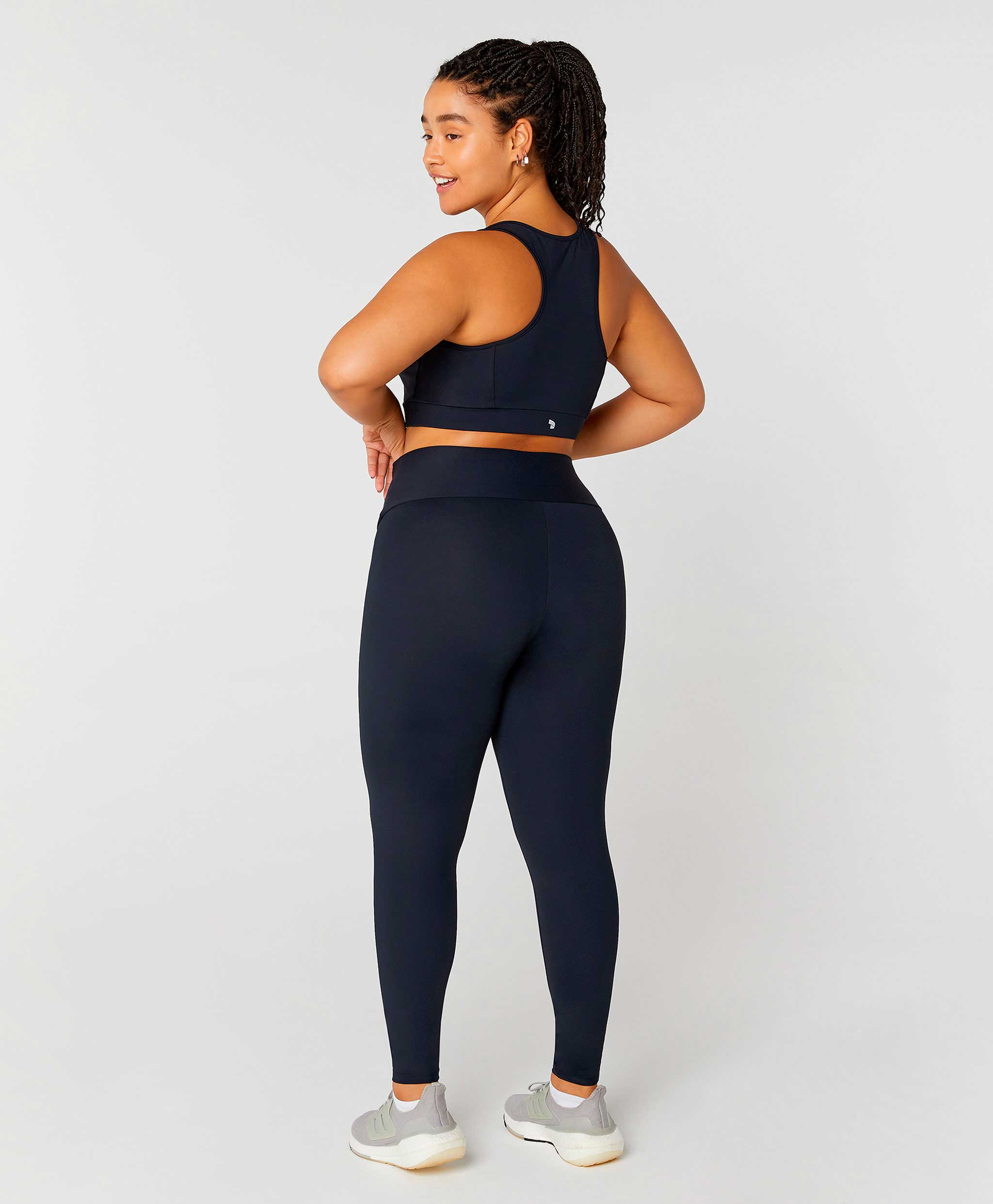 Legging Plus Size Eterna Cós Alto Sustentação