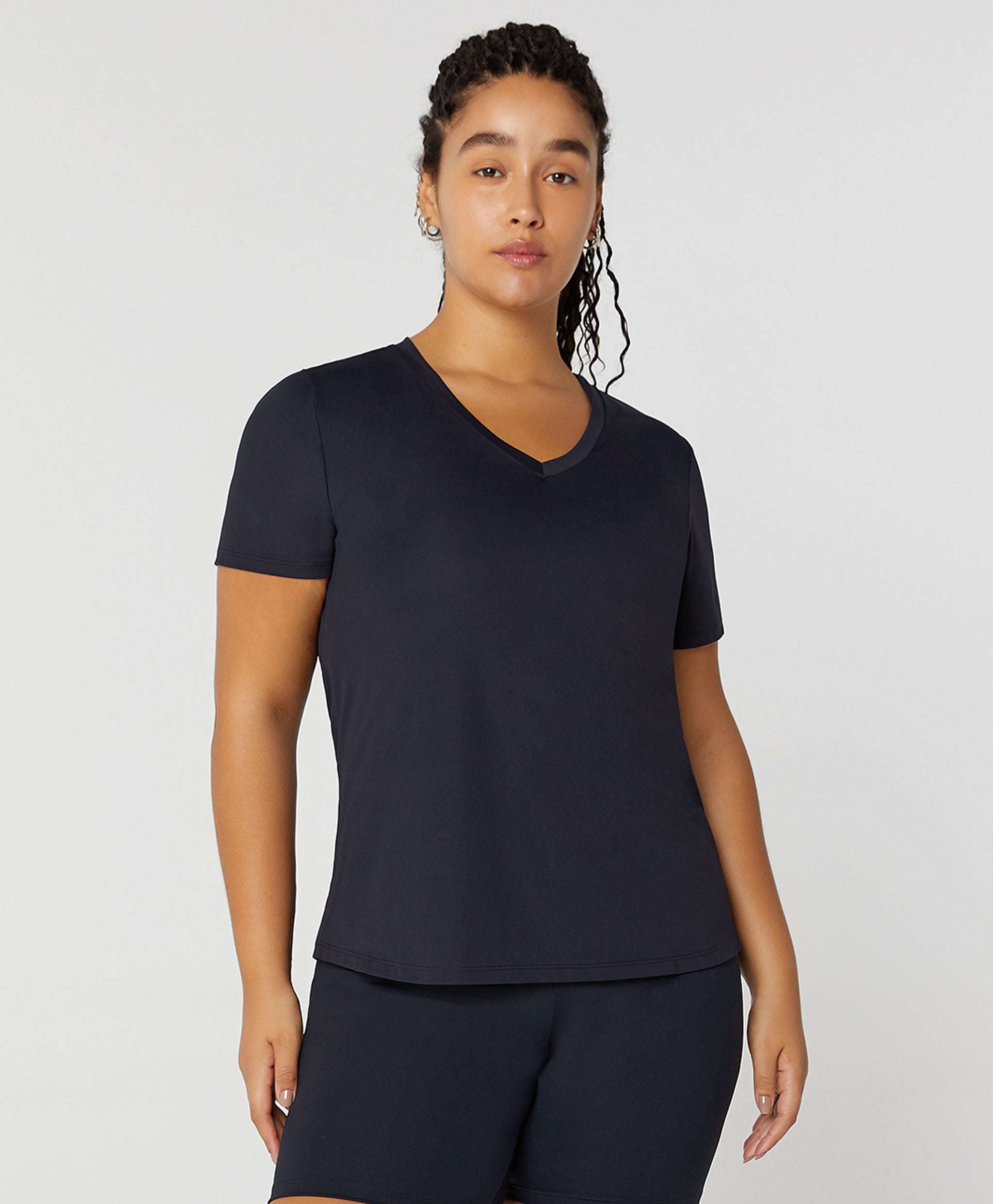 T-Shirt Plus Size Eterna Gola V Alongada