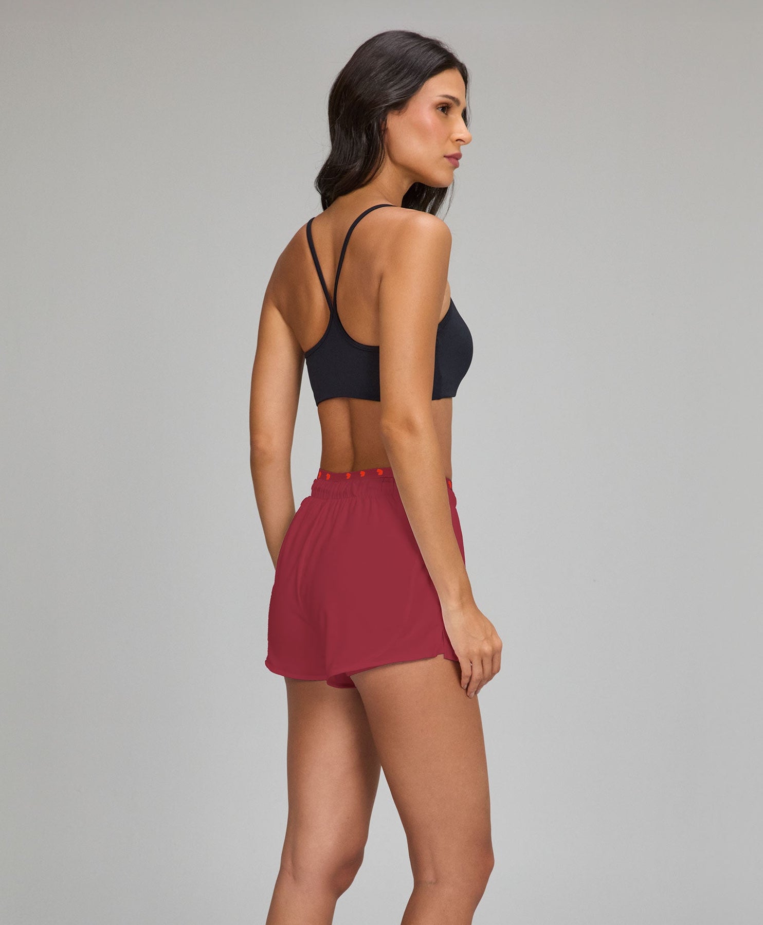 Shorts Sobreposto Elástico Ag — foto 2
